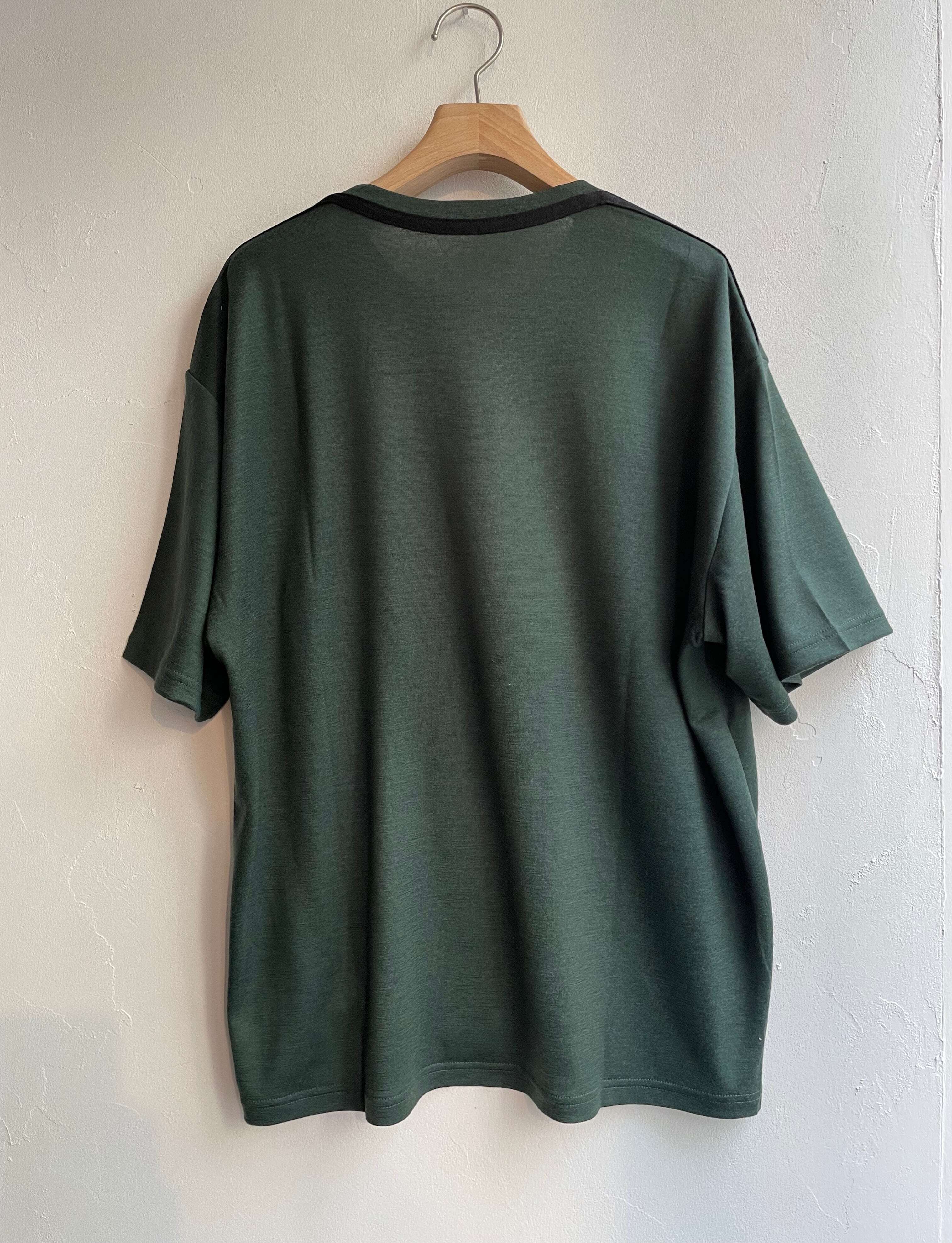 BUDO(ブドー) Merino Wool Short Sleeve virudian | play field mountain