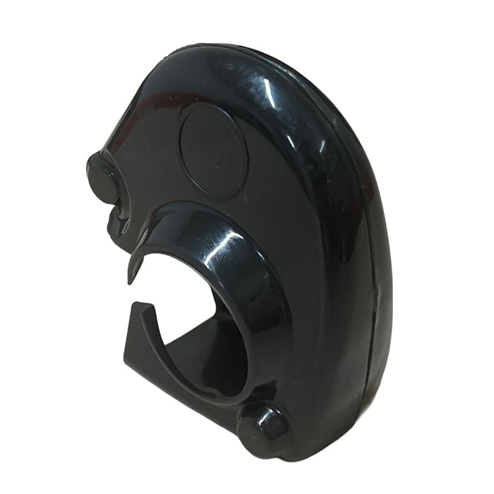 クランプカバー ソフトカバーSタイプ 特別色-黒 10個 AR-0001 ソフトタイプ,単管パイプ用クランプをカバー ブラック AR0001