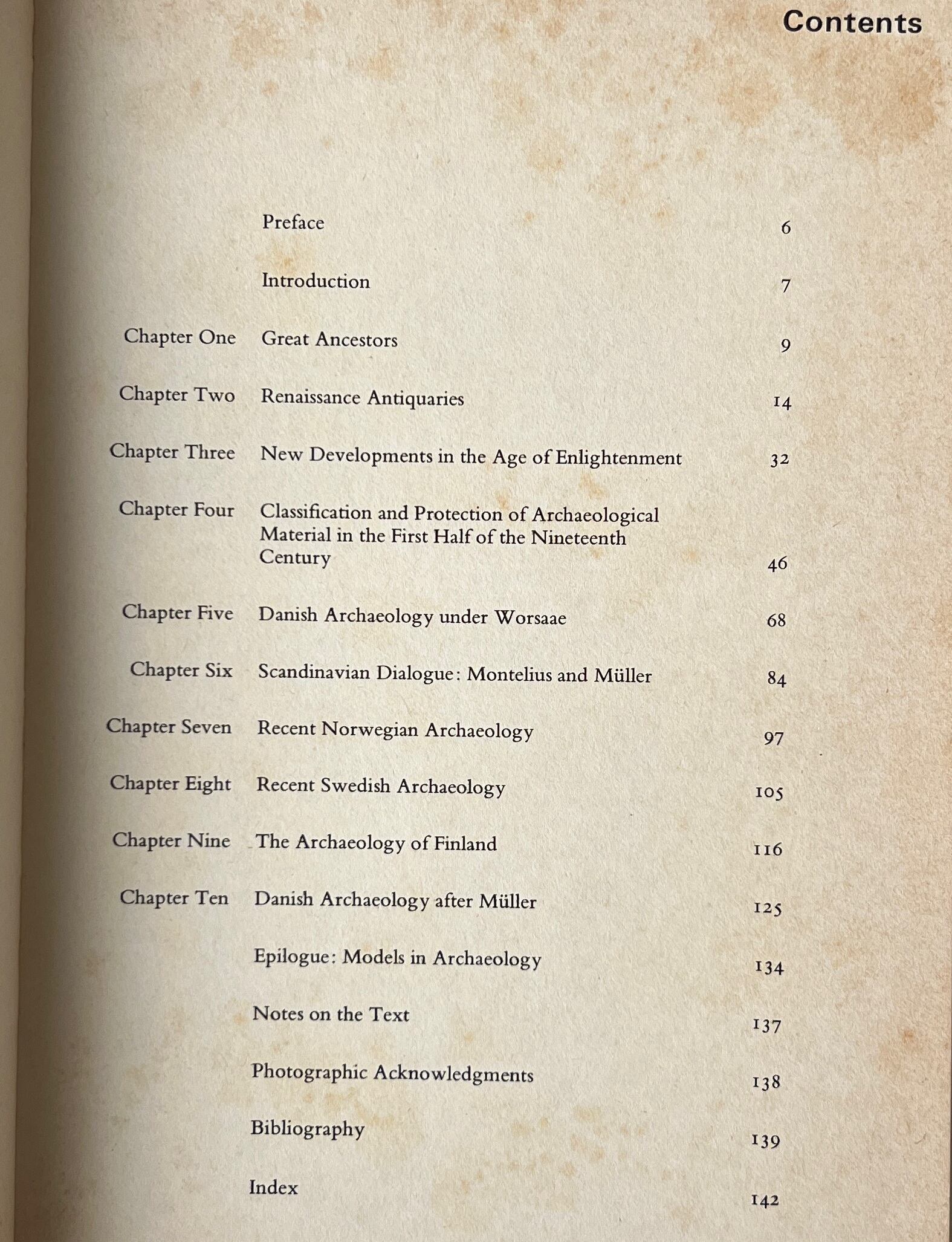 A History of Scandinavian Archaeology / Ole Klindt-Jensen / Thames and Hudson