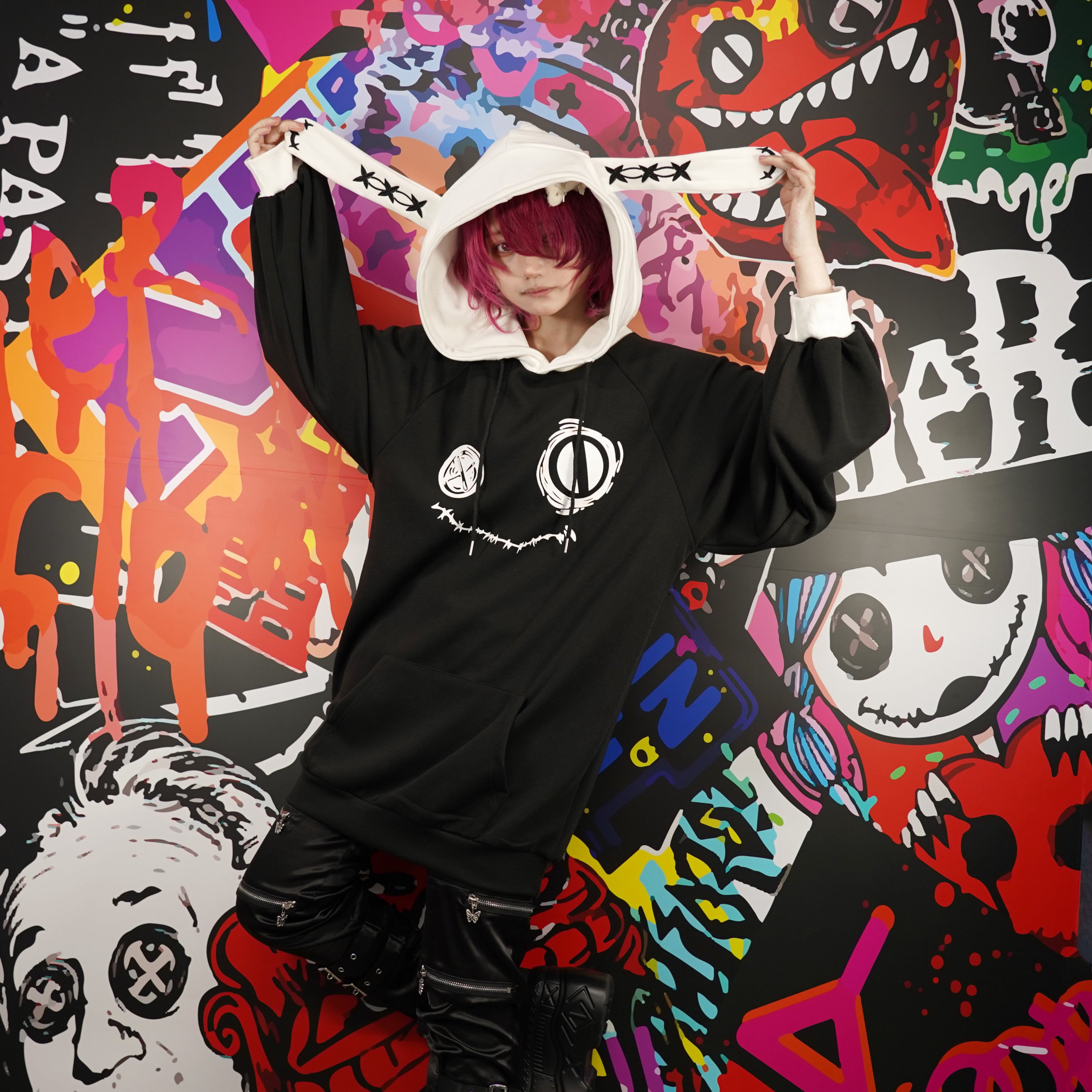 うさ耳しっぽ付きHOODIE 【軽量防寒仕様】 | NIER CLOTHING