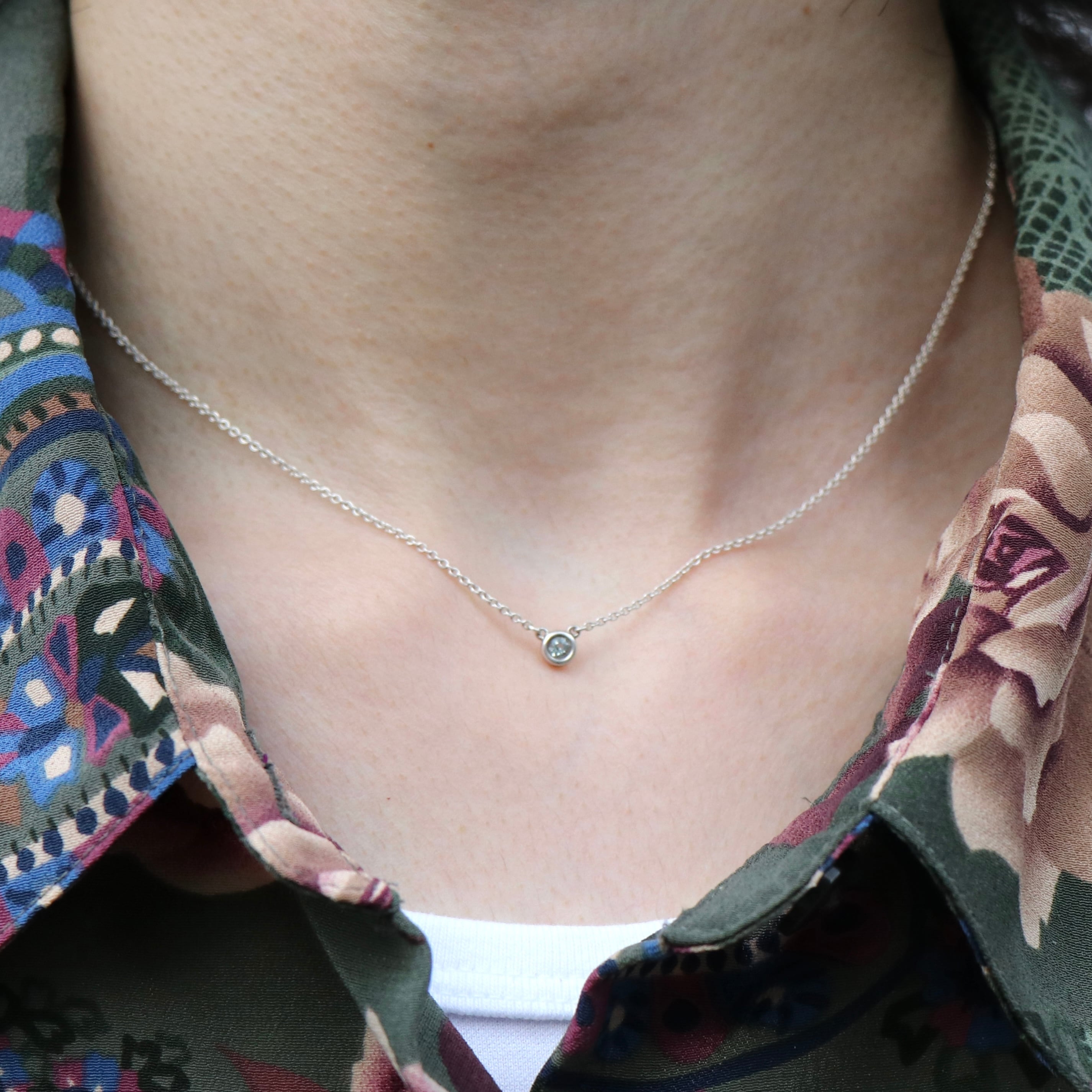 Tiffany&Co. エルサペレッティ カラー バイザヤード アクアマリン  