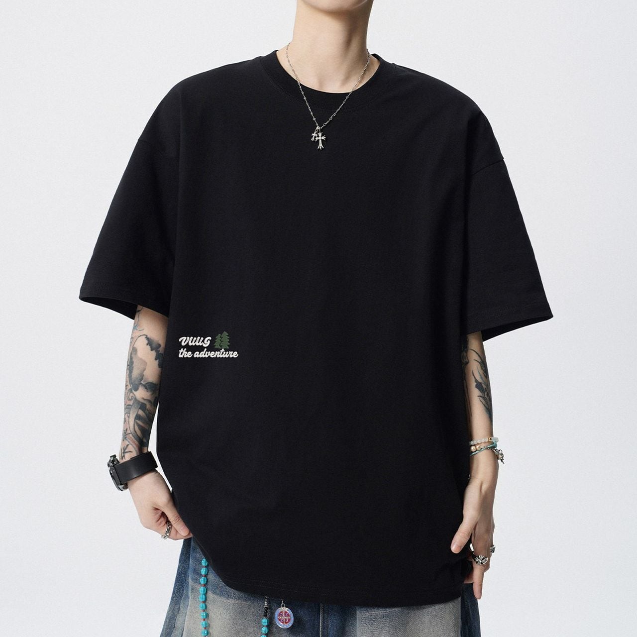 Casual short-sleeve T-shirt(MT1634)