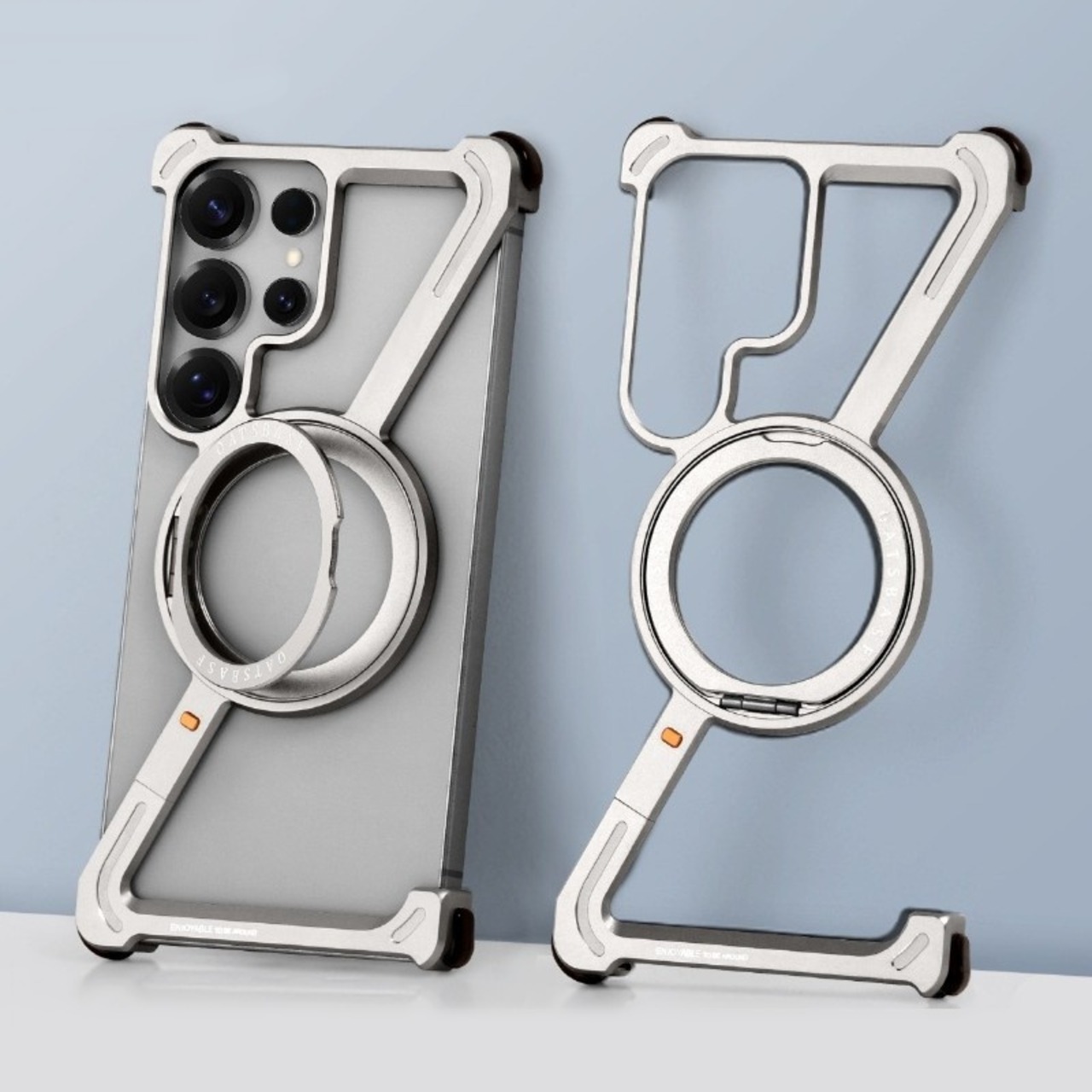 ◆Galaxy S26 Ultra / S25 Ultra / S24 Ultra◆ Z-Shaped Aluminum Phone Case / Z-シェイプ アルミニウム スマホケース