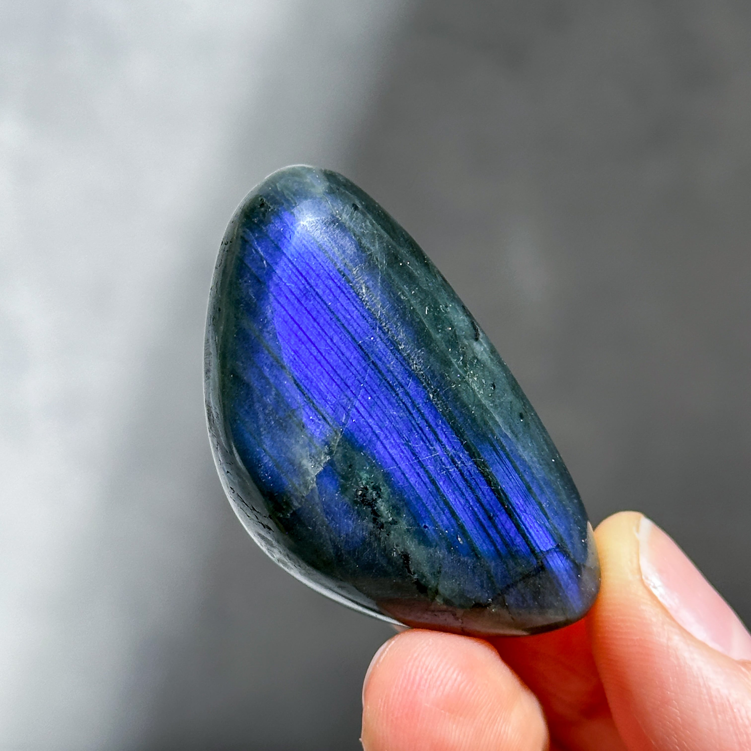 ラブラドライト タンブル83◇ Labradorite ◇天然石・鉱物