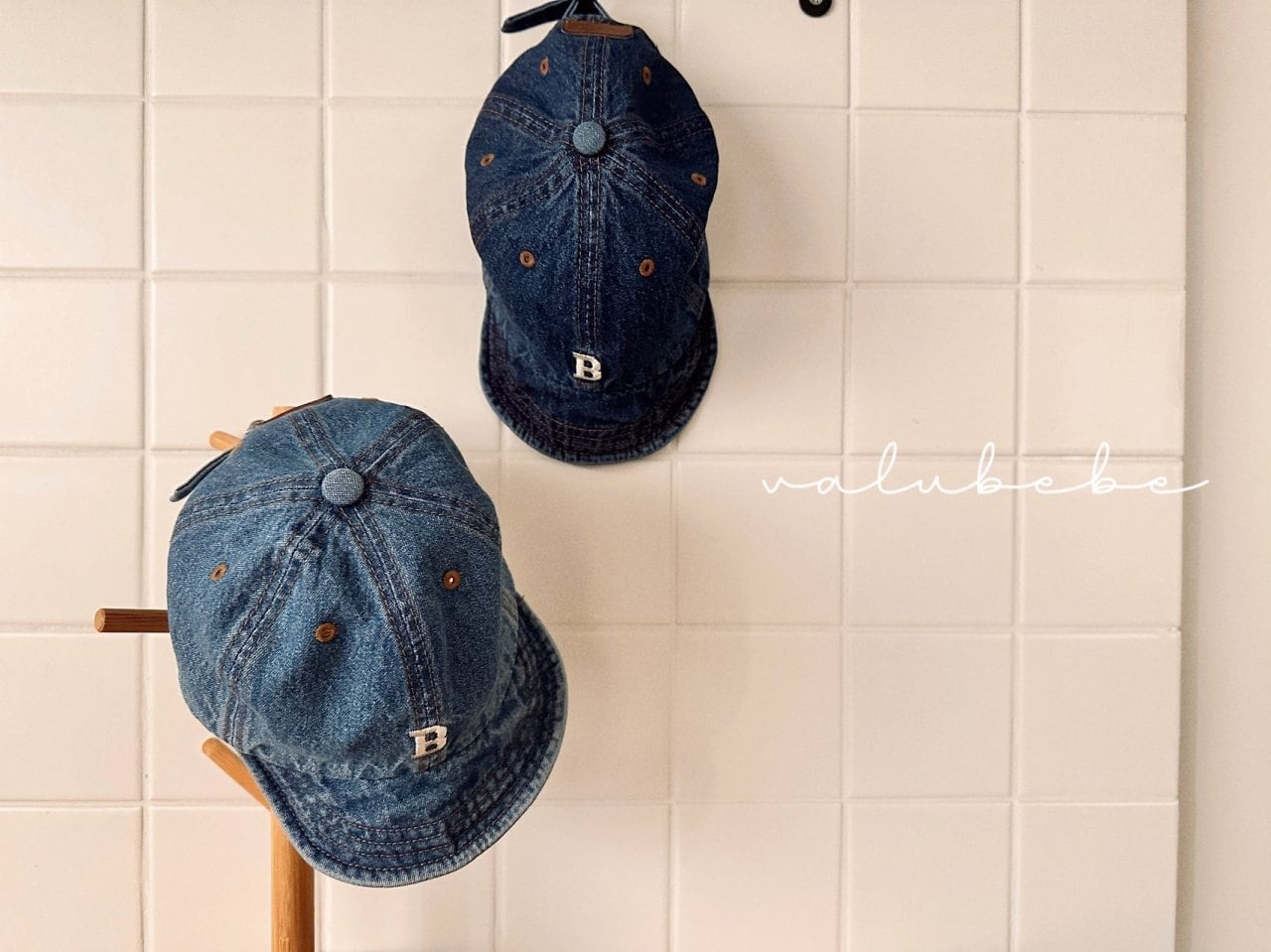 B678【即納】denim cap