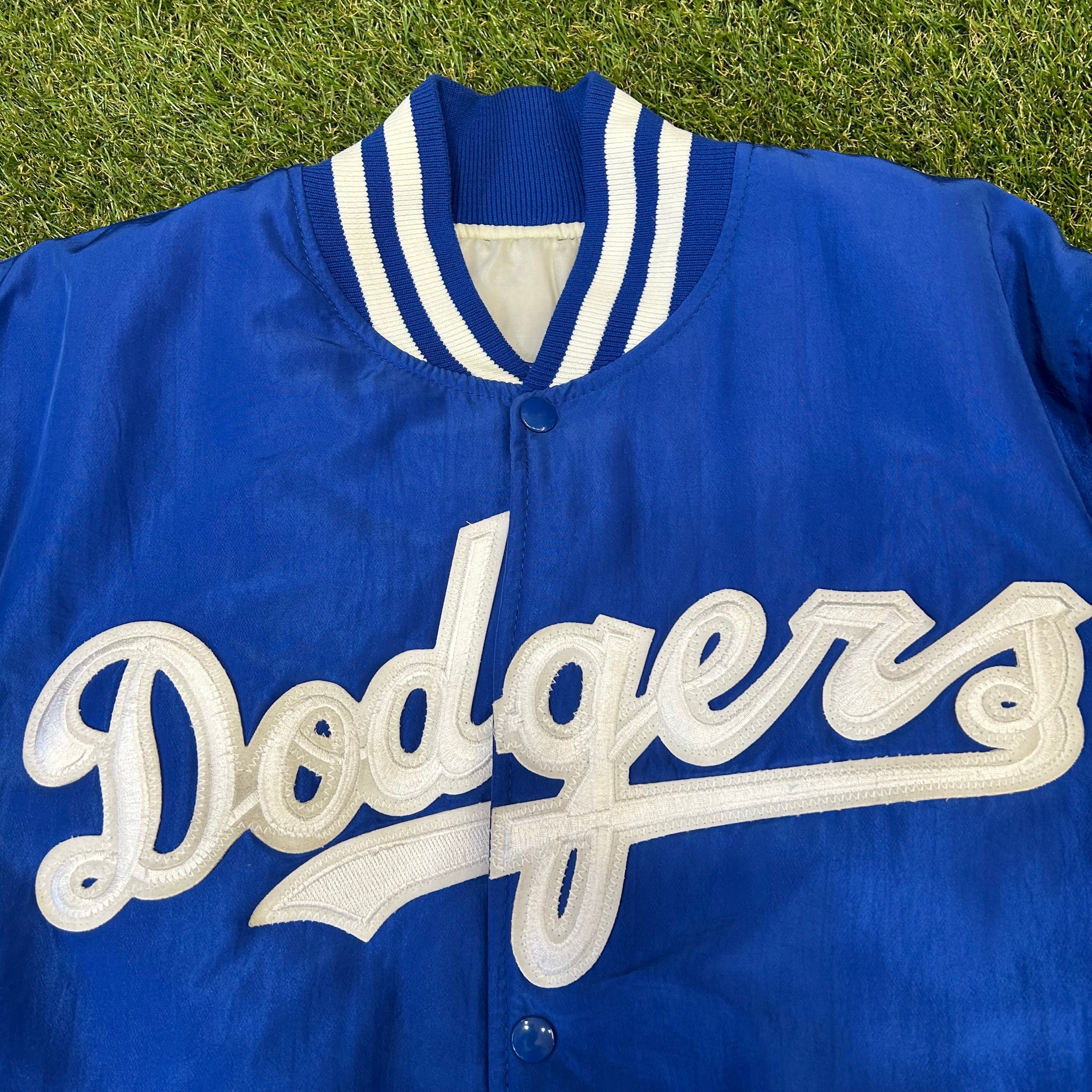 90s MLB Los Angeles Dodgers No.16 Hideo Nomo Nylon Jacket | steez