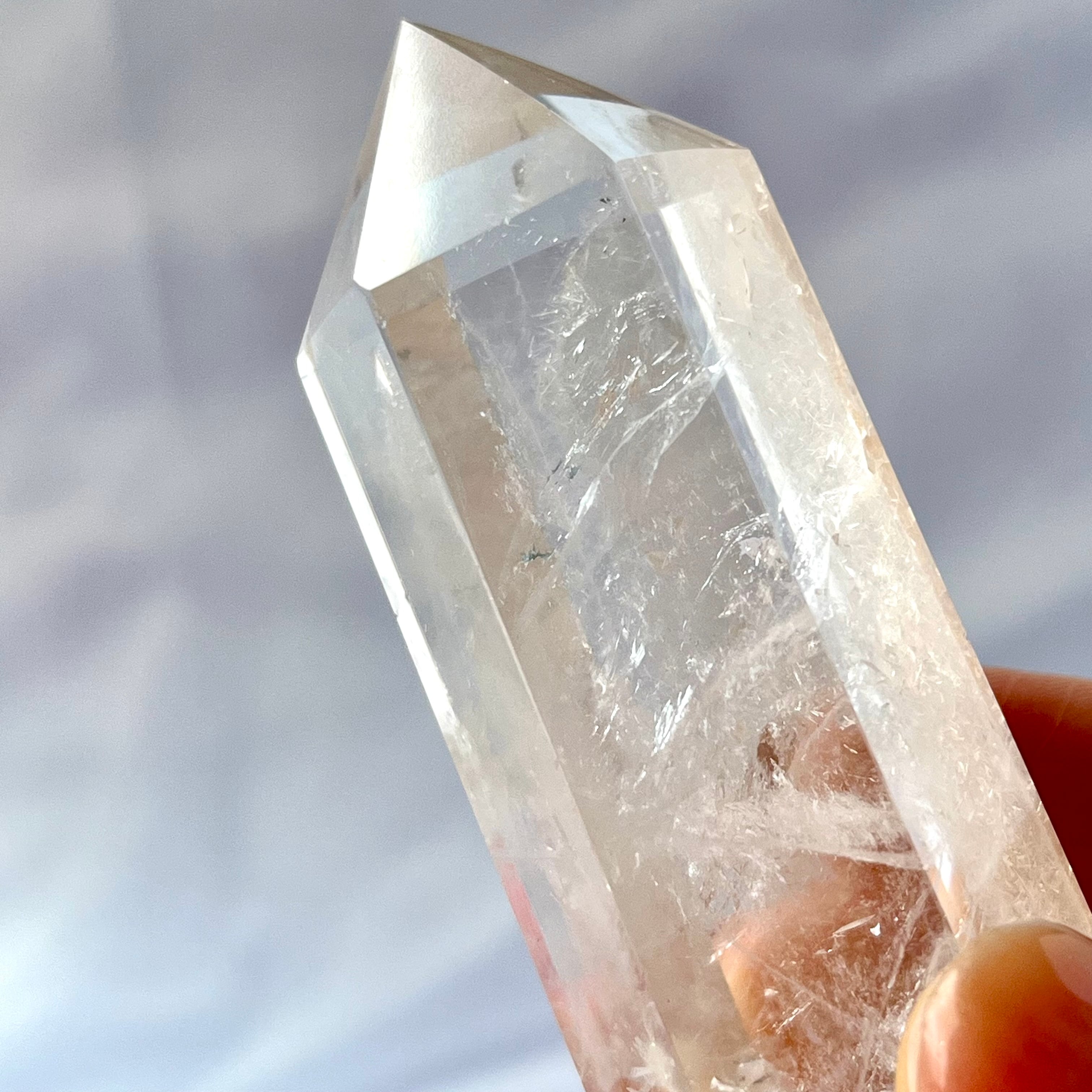 ブルーニードルインクォーツ｜Blue Needle in Quartz｜92g｜透明感と