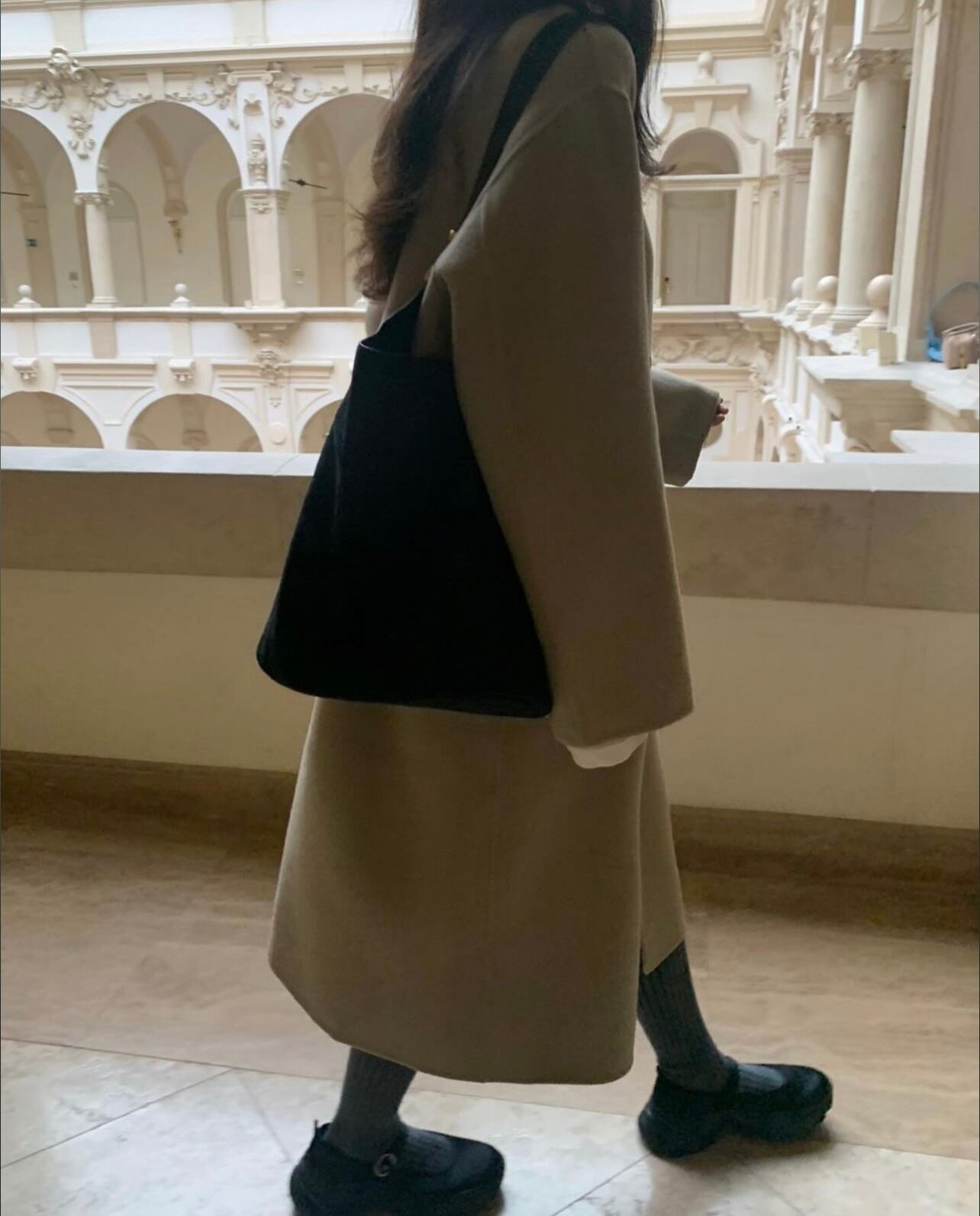 P.Y.T / collar toggle handmade coat
