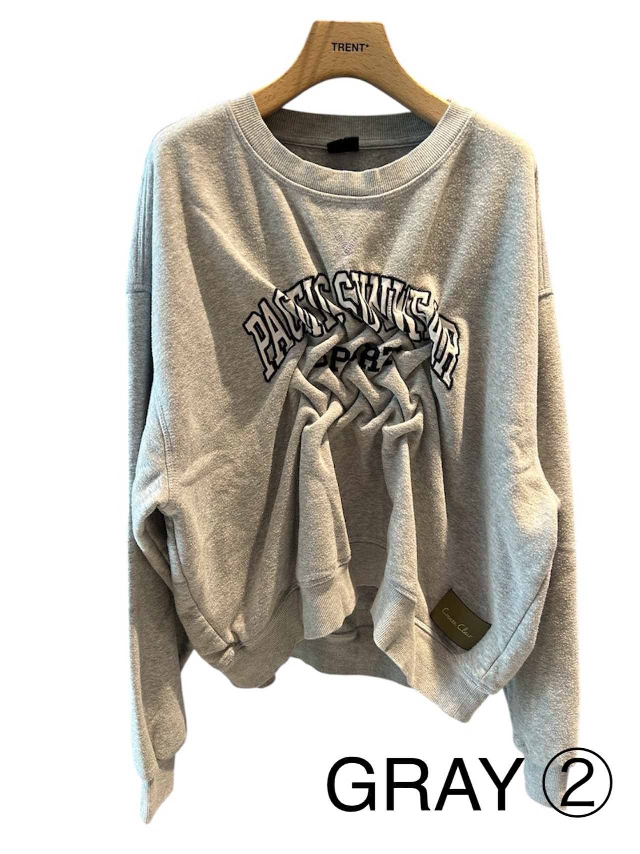 【25AW】Create Clair クリエイトクレイル / Remake sweat - front / リメイクスウェット - 11