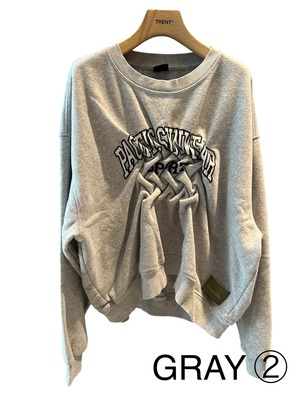 【25AW】Create Clair クリエイトクレイル / Remake sweat - front / リメイクスウェット