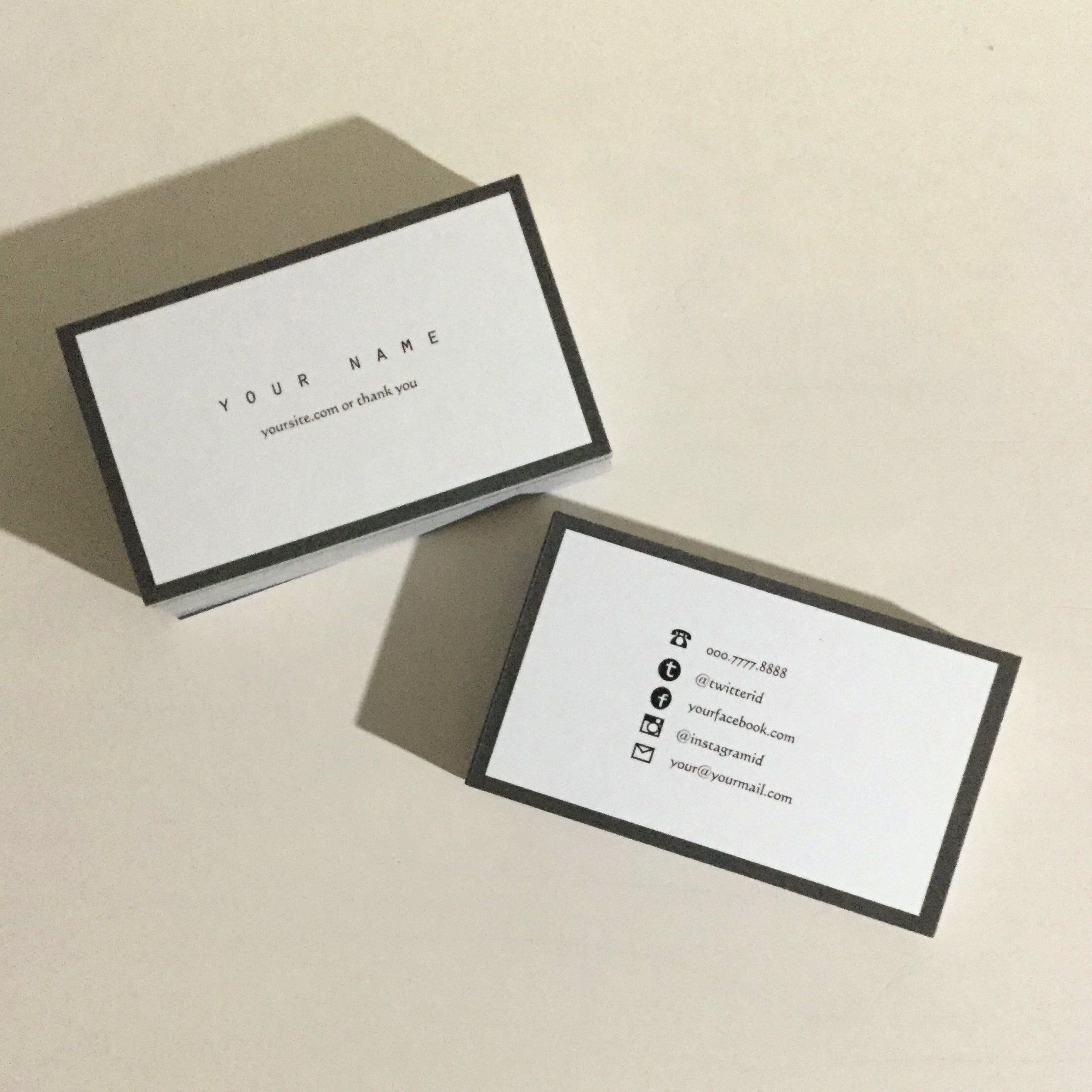 62d2_gry【100枚】パーソナル名刺【ショップカード】 | CARD SHOP SSS