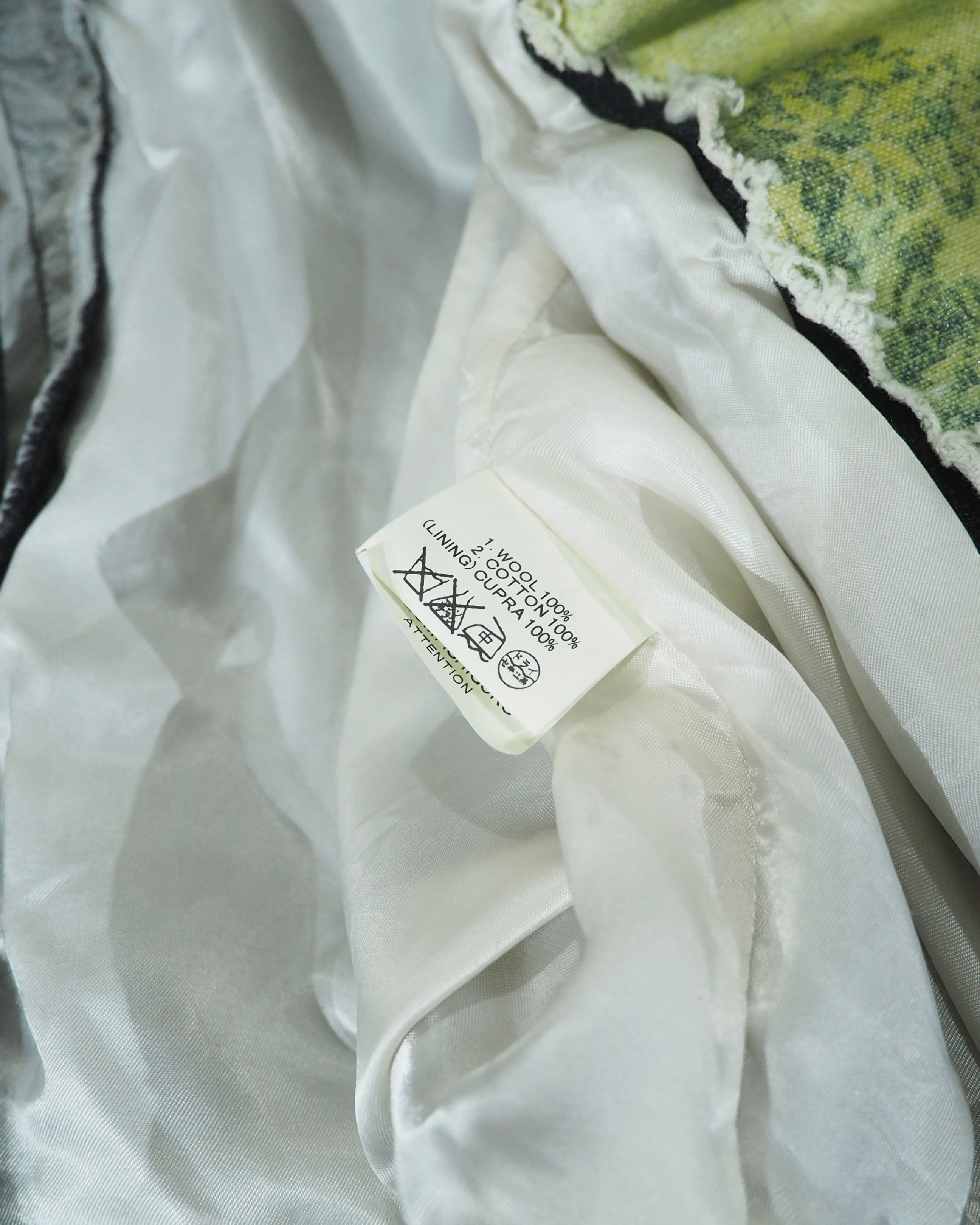 ” NOZOMI ISHIGURO - ノゾミイシグロ ” ” 再構築 ‐ Reconstruct ” Special Archive Tailored jacket