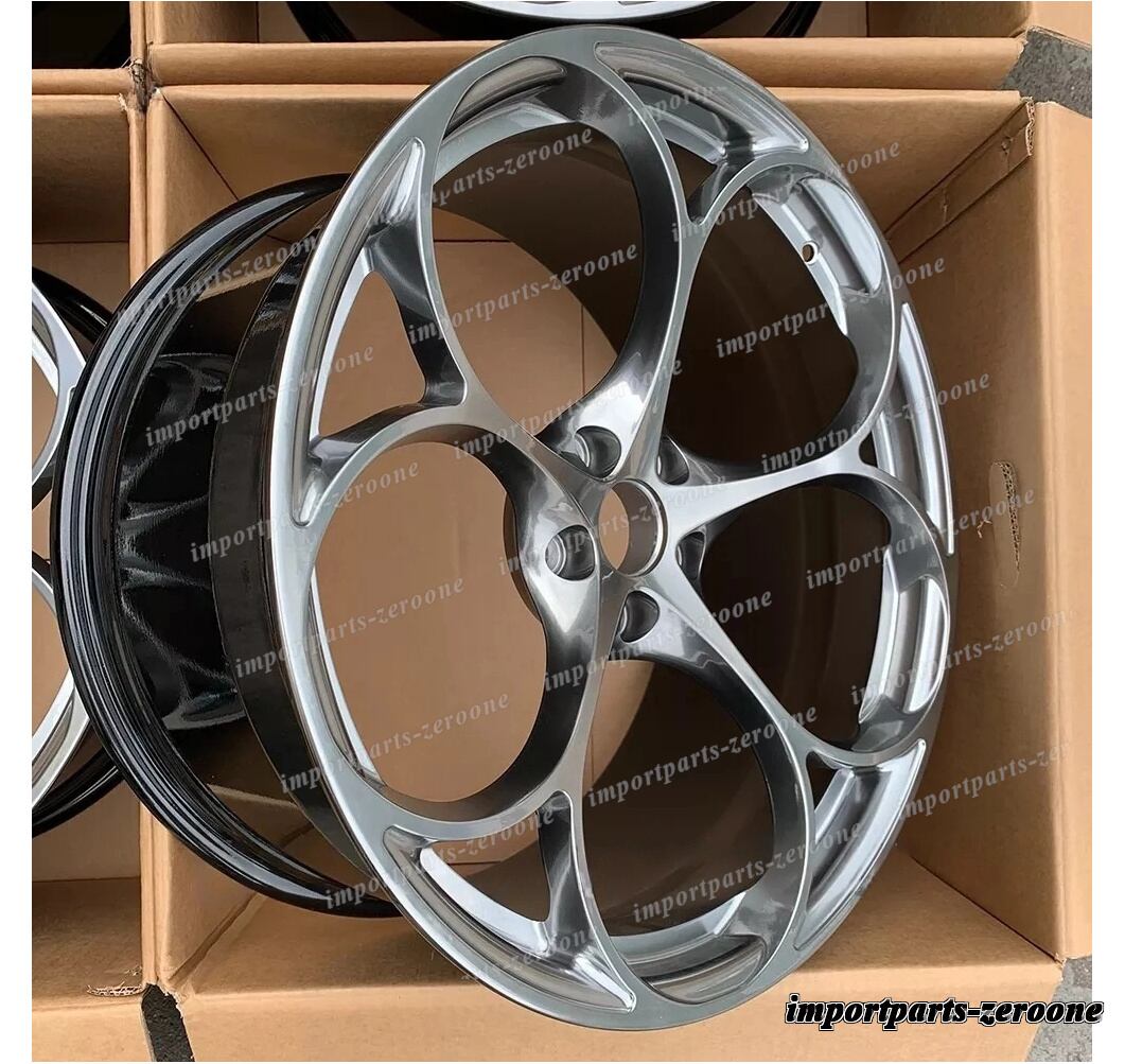 22インチ 鍛造 ハイパー ブラック ホイール テスラ モデル x 22x9.5