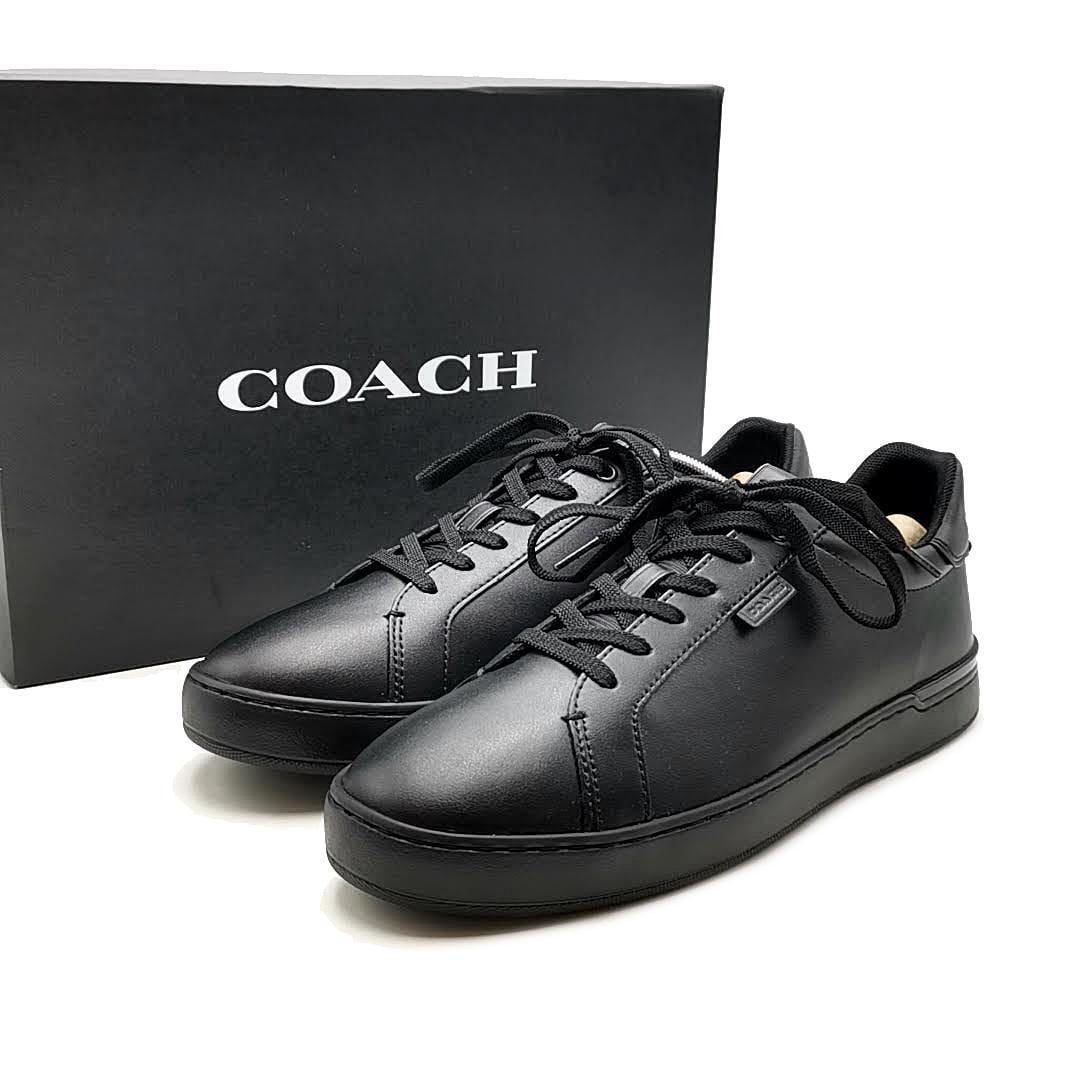 コーチ　coach ブラックスニーカー