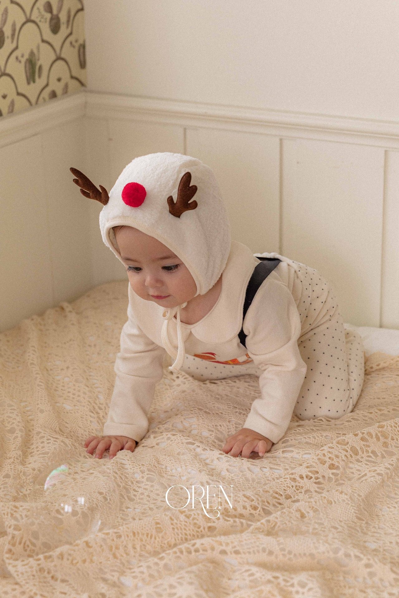 Oren X-mas［取寄］ ange blanc foot leggings