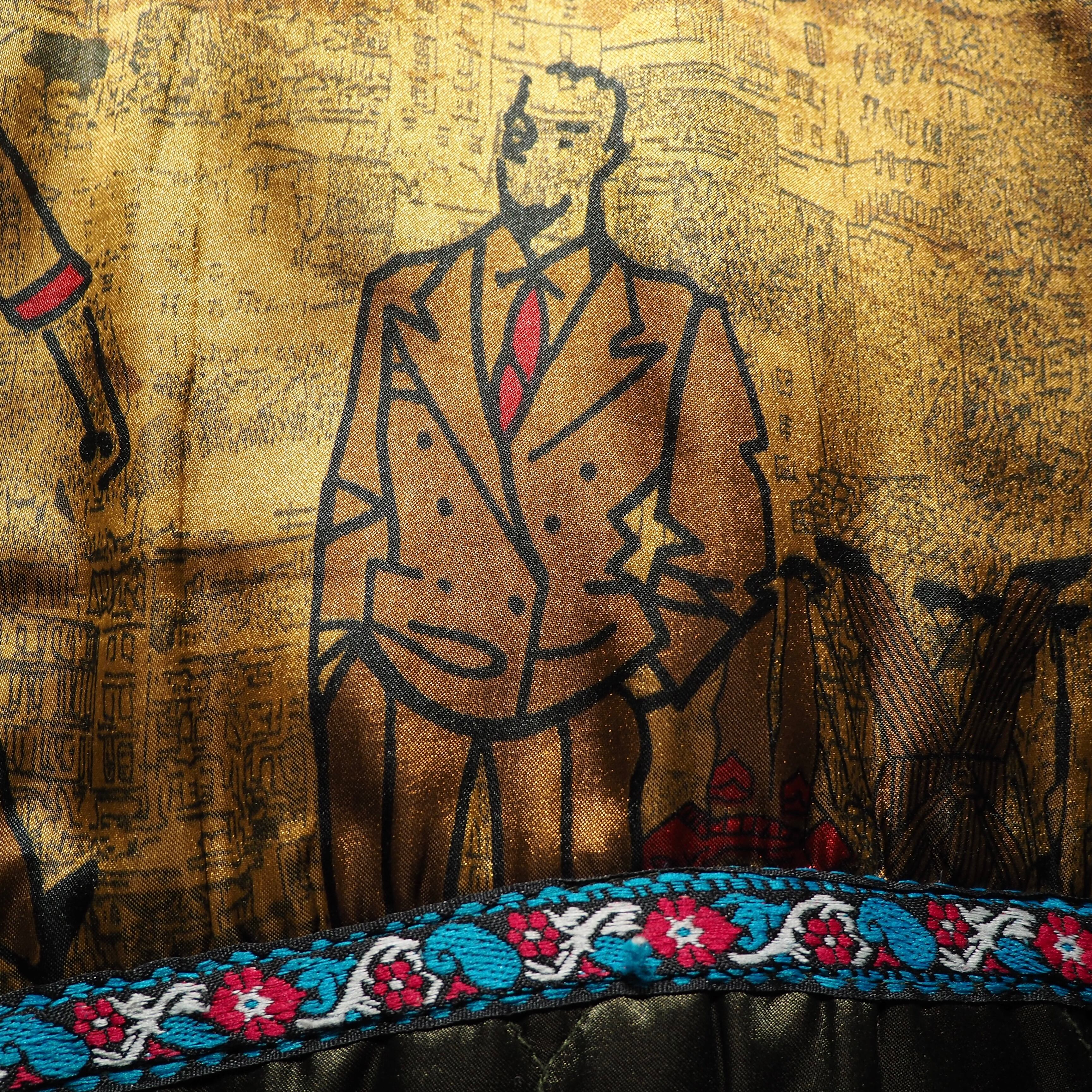 ” Deformation - 変形 ” Beautiful aging Fade color vintage loose sheep leather jacket