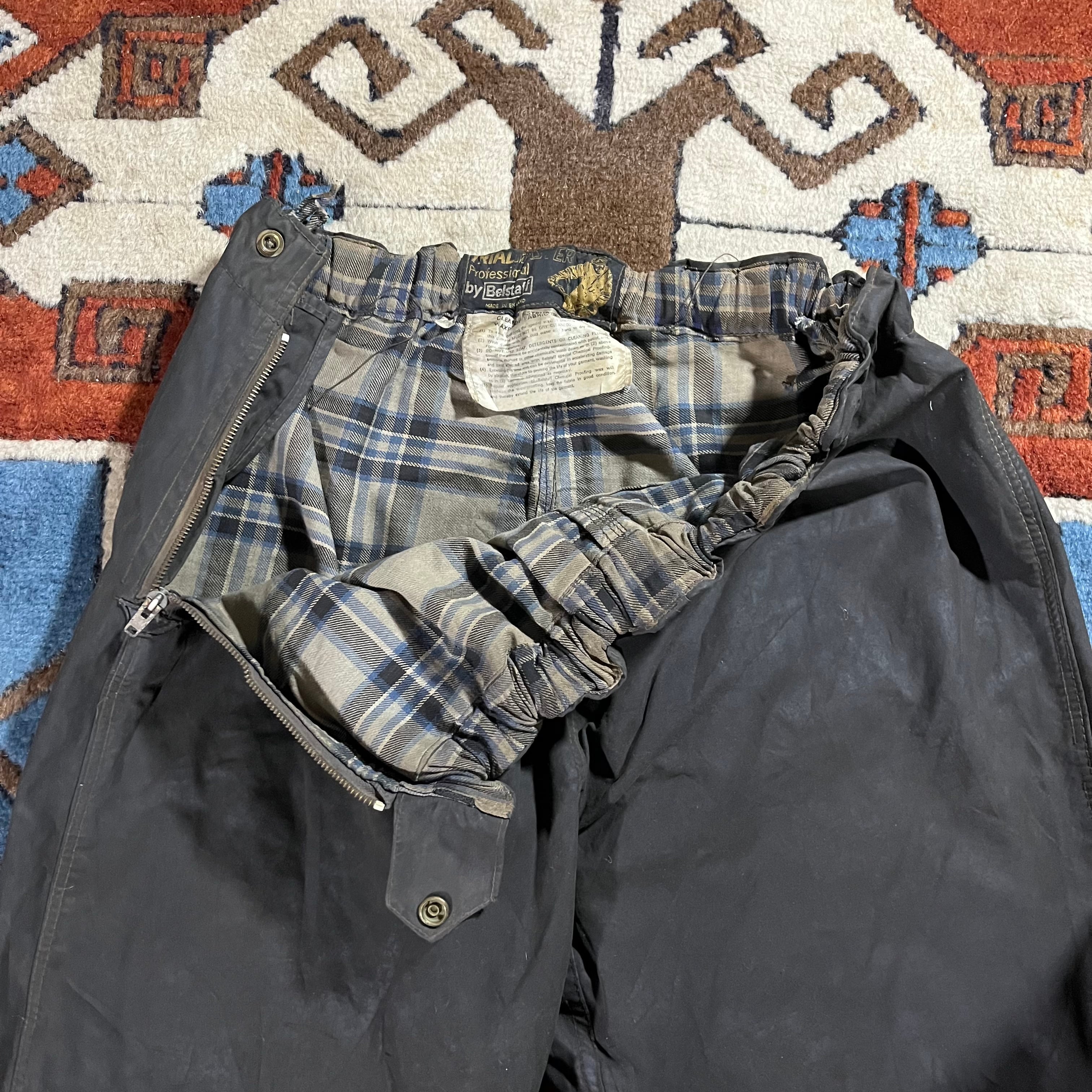 60s 70s Belstaff トライアルマスター オイルドパンツ | Goonies shop 
