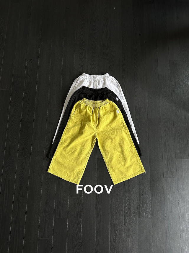 【取寄】foov｜linen pants｜リネンパンツ｜S-JM｜kids&jr｜26 summer