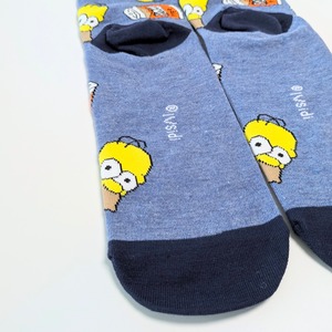 【 crew socks / クルーソックス 】『 The Simpsons / シンプソンズ / ホーマー Duff Beer / ダフビール 』 靴下 / ソックス〚アメリカン雑貨 アメトイ〛