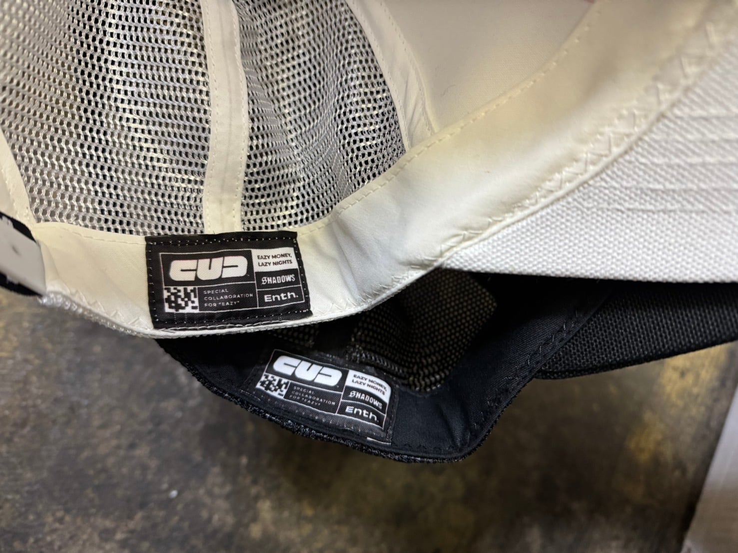 EAZY Trucker Cap WHITE | cudcaps