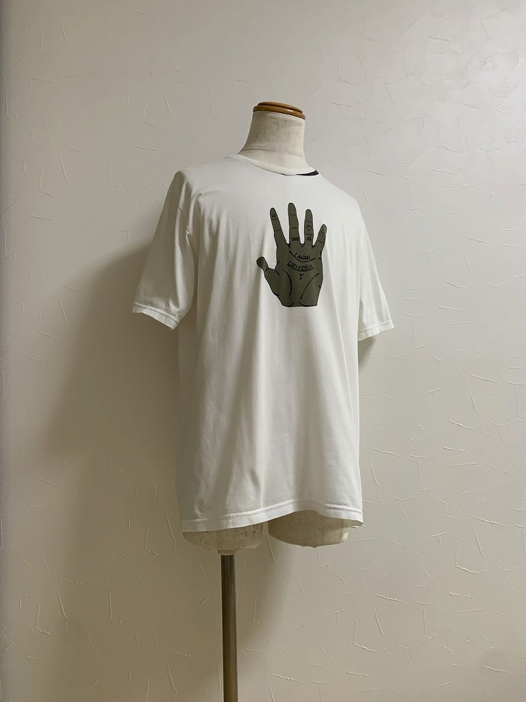 Switched Design Short Sleeve Print T-Shirt "LANVIN"