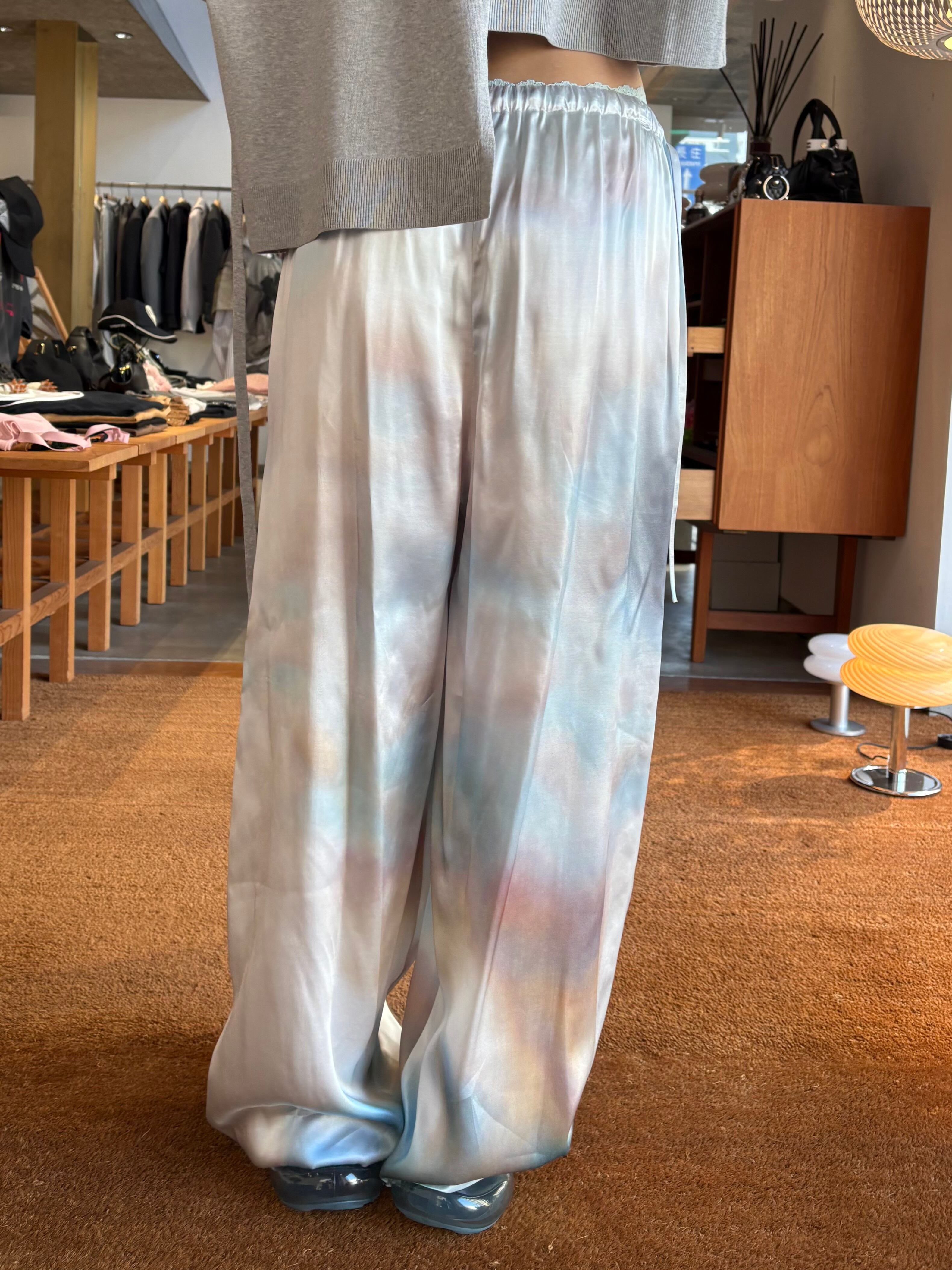 26SS】ENFOLD エンフォルド / ワイドパンツ / TDRAWSTRING WIDE-PANTS