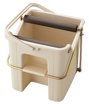 【努力特価】山崎産業 モップ絞り バケツ コンパクト 軽量 デイリークリーン (Daily Clean) タフスクイザーDX 181582