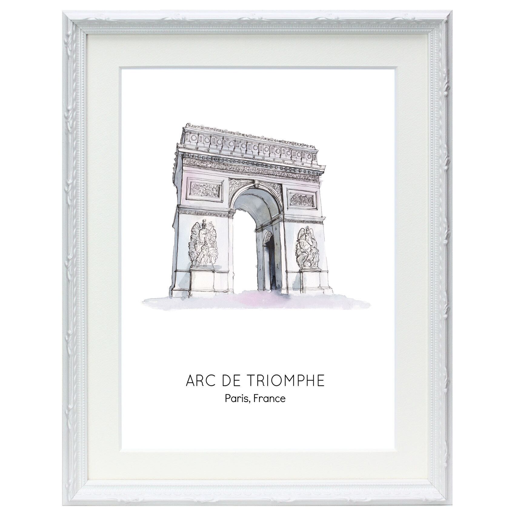 ポスター インテリアポスター 凱旋門 北欧 シンプル おしゃれ ポスター インテリア 家具 絵画 アートショップフォームス