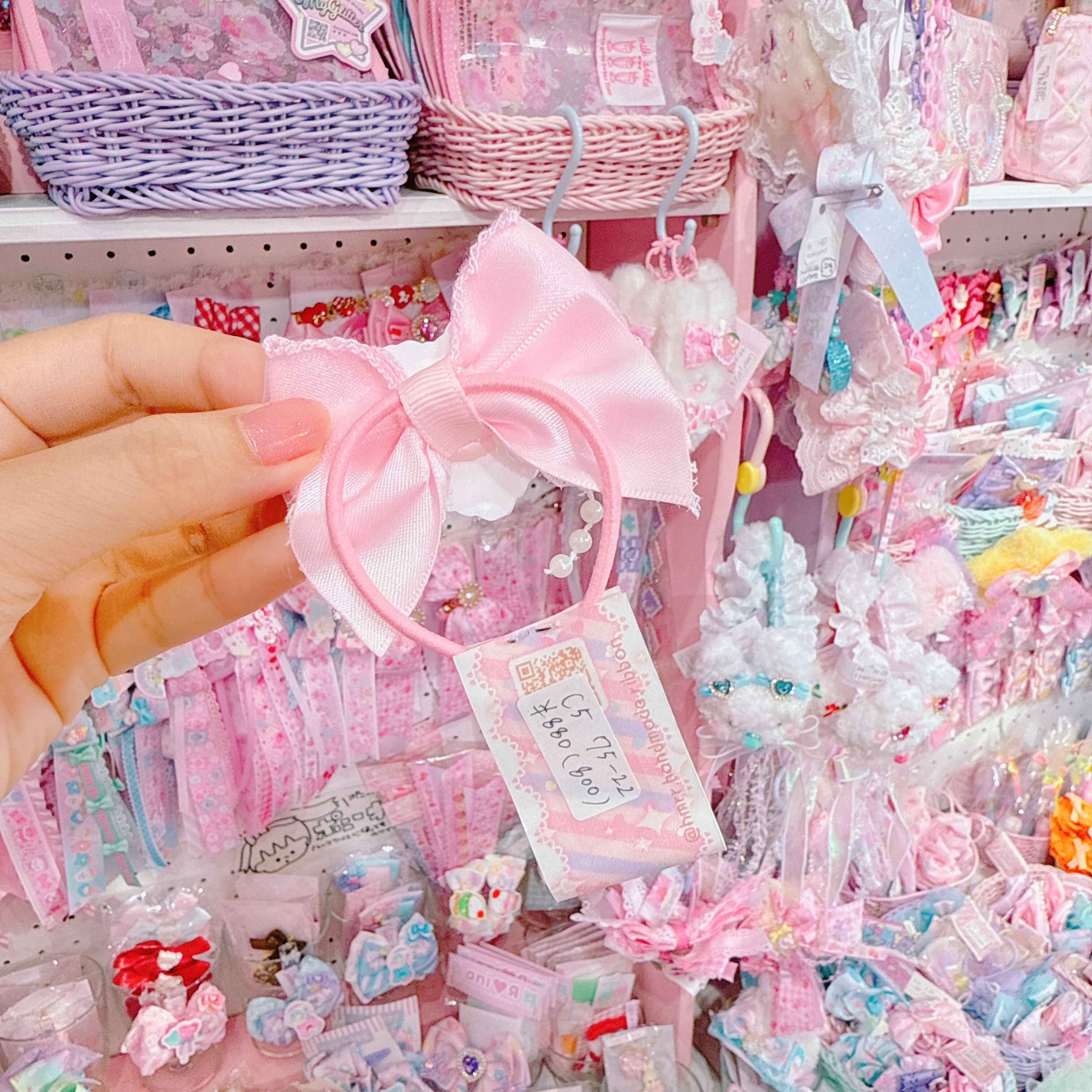 【C5】75-22レースヘアゴム