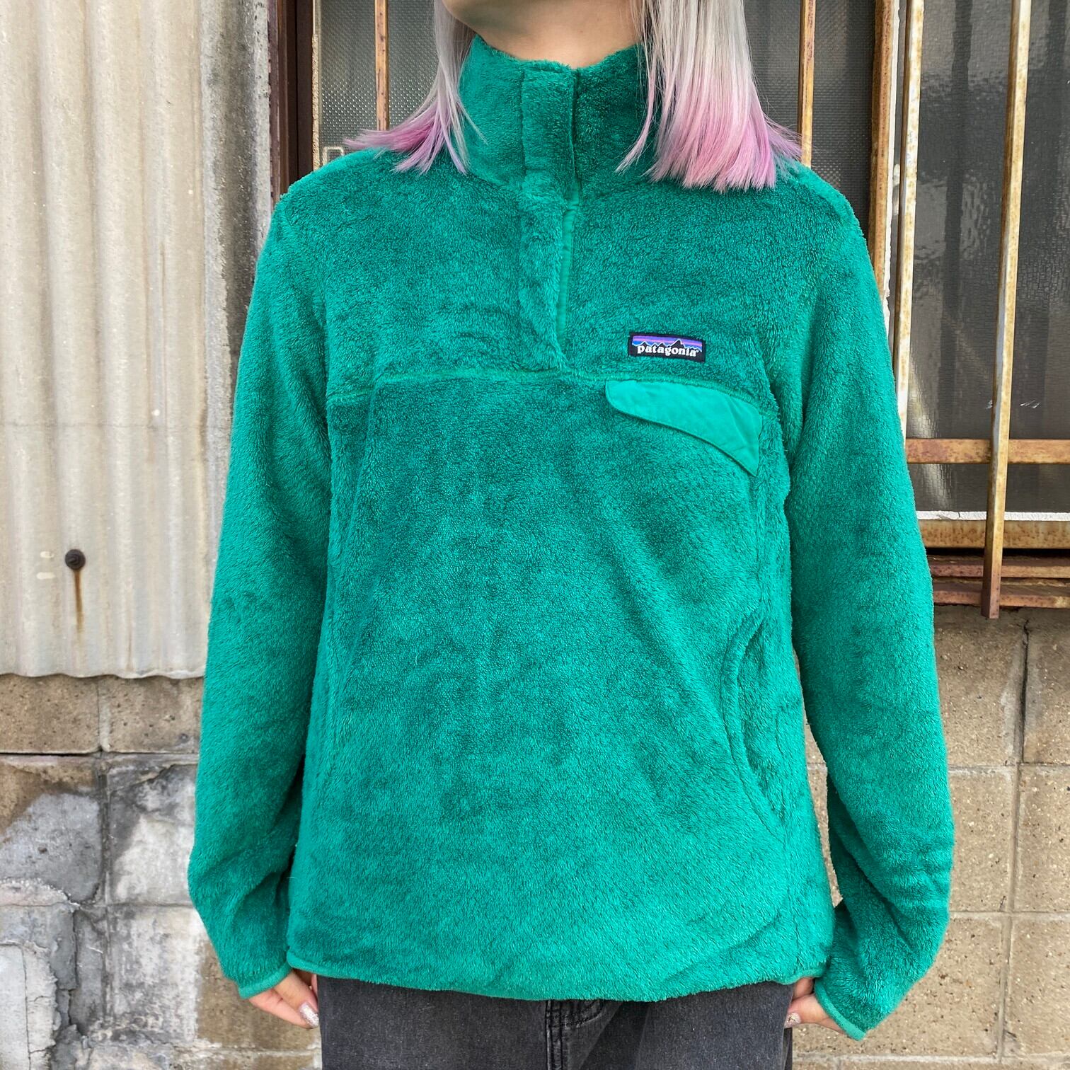 Patagonia パタゴニア リツールスナップ ブルーグリーン-