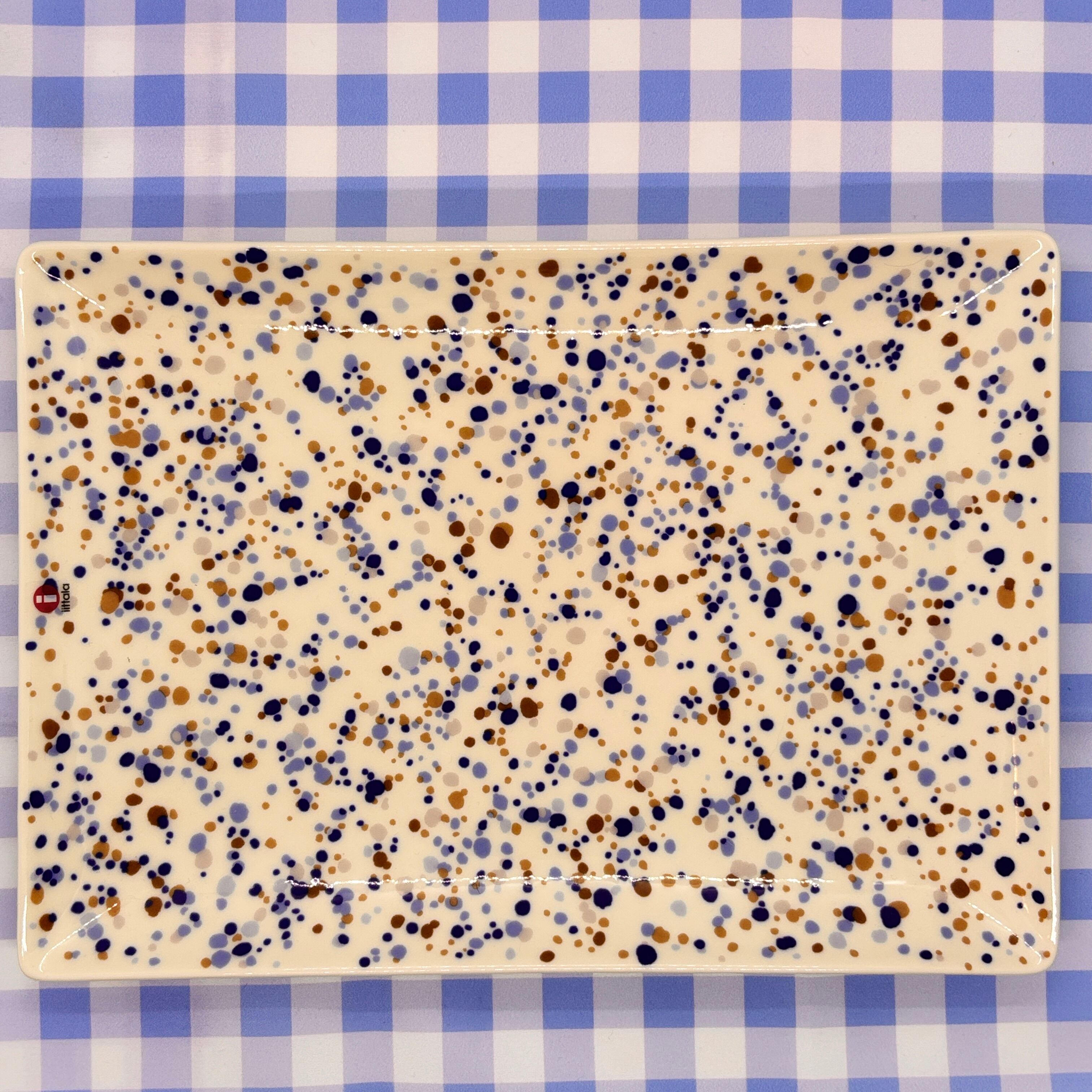 ｲｯﾀﾗ iittala  OTC  ﾍﾚ A4ﾌﾟﾚｰﾄ 21x29cm ﾌﾞﾙｰﾌﾞﾗｳﾝ  [カラー: ブルーブラウン]