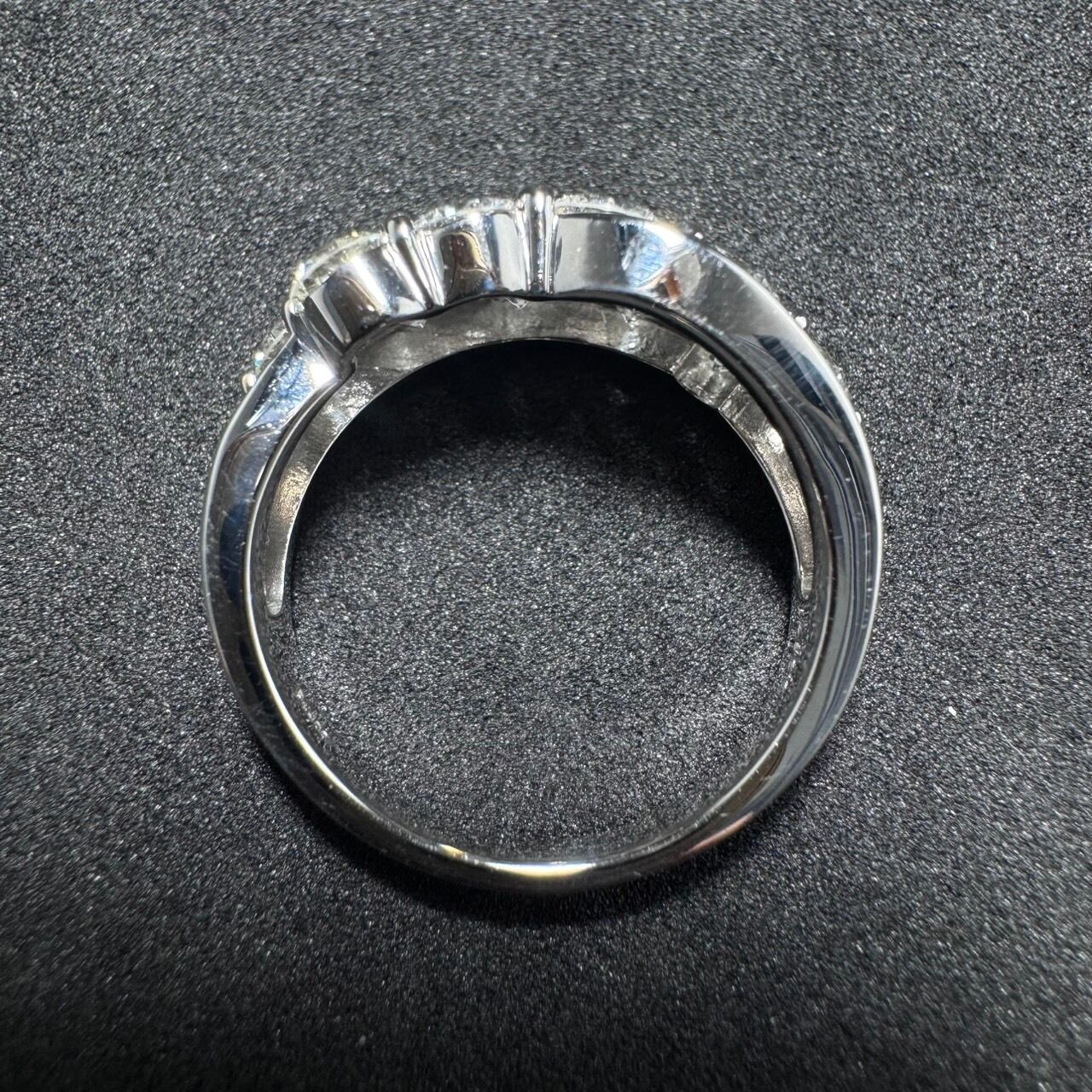 Pt900 2.237ct ダイヤモンド クラスター リング | カオキ | 日本最大級