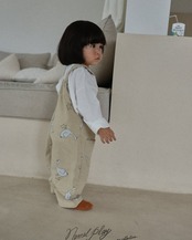 韓国子供服 / 26Autumn / normalplay / ノーマルダックサロペットパンツ / キッズ / 秋服 *12M~L*