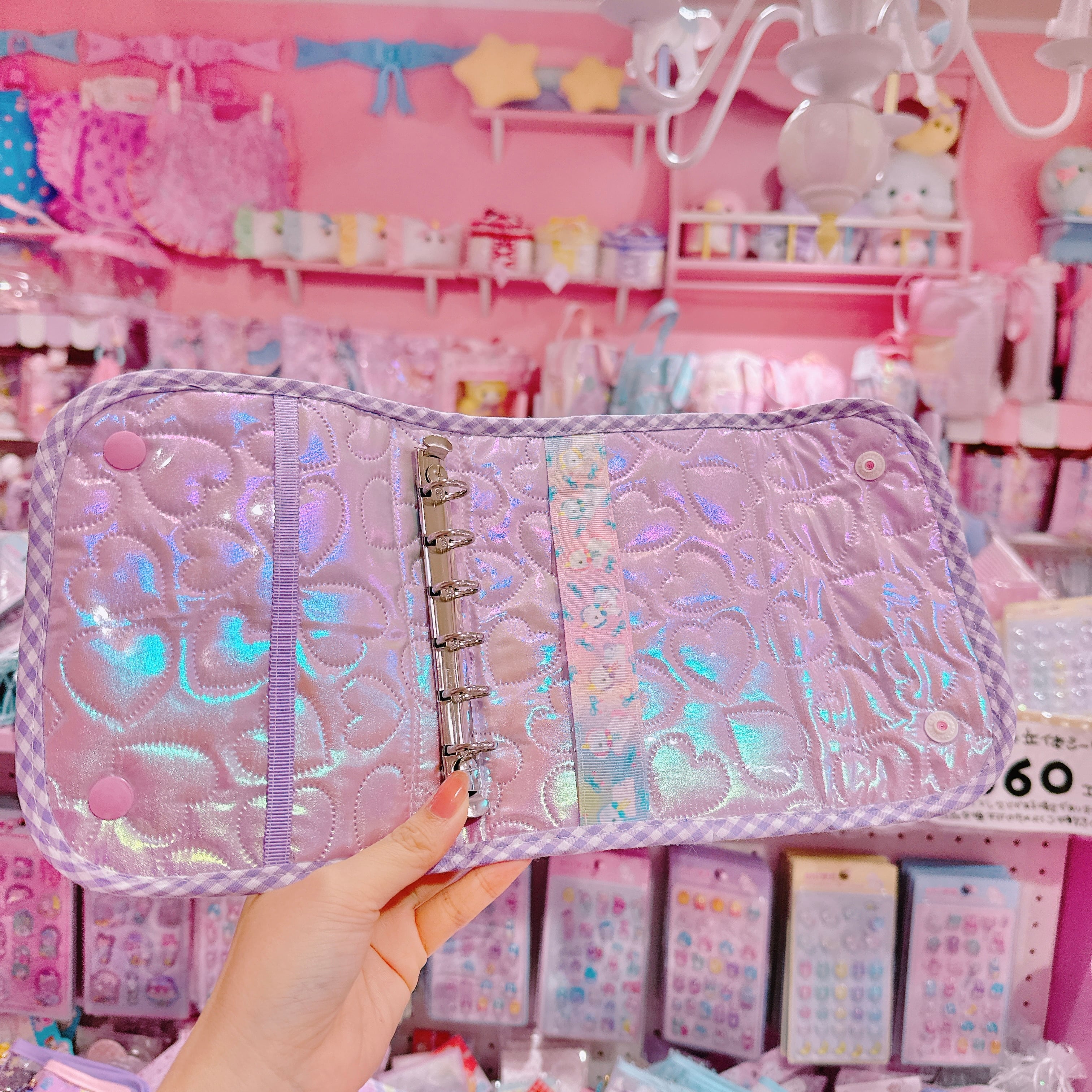 【R15】36-6 6穴バインダーシール帳