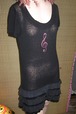 NETSU – music note stone dress