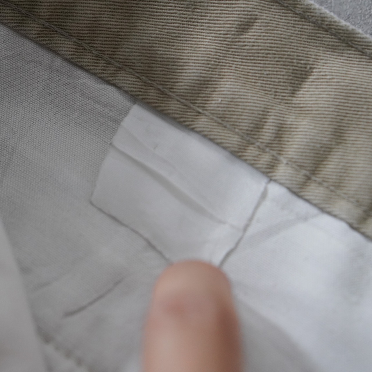 90s DOCKERS CHINO TROUSERS beige [W33L33相当] 古着 - 10