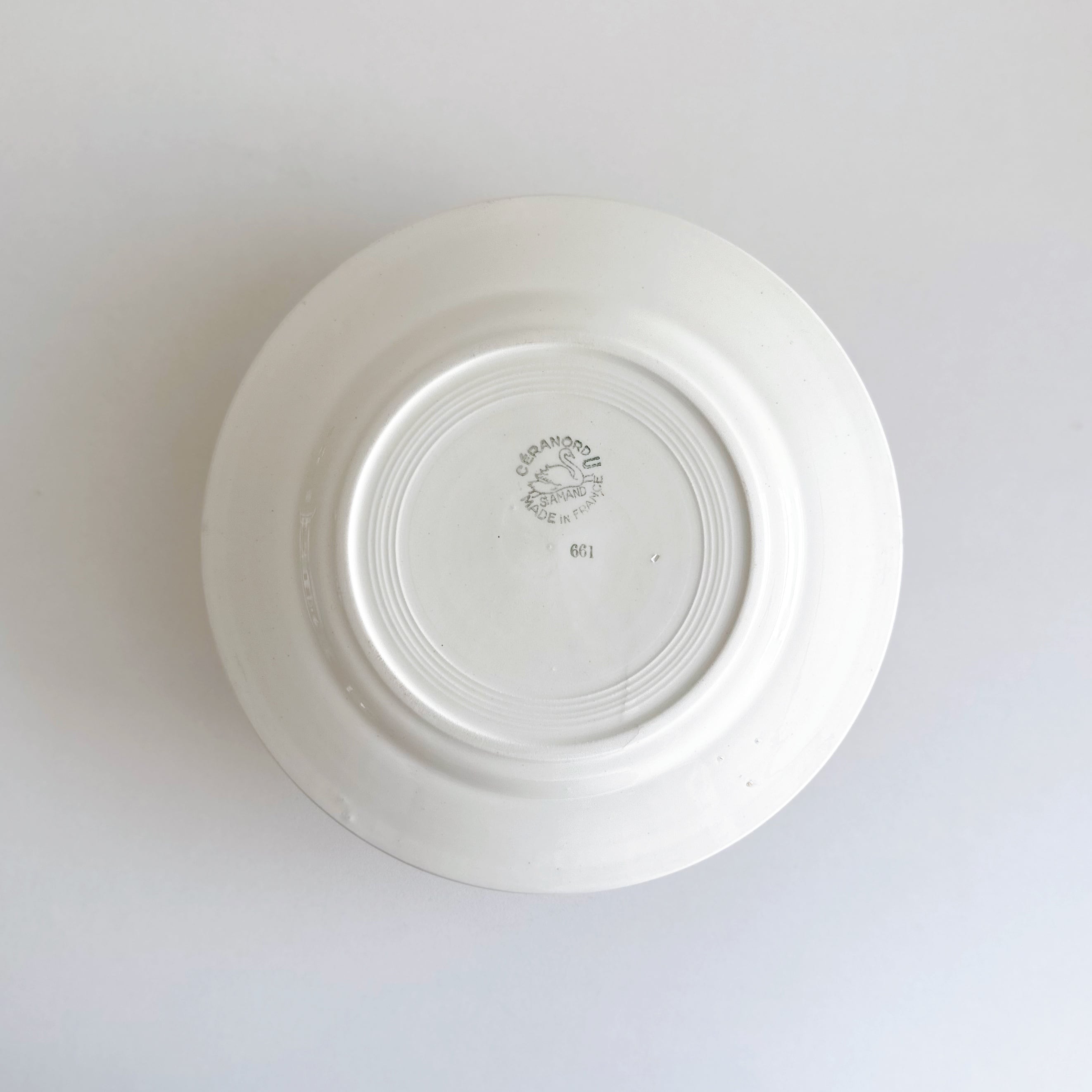 St-Amand サンタマン CÉRANORD デザートプレート 661（フランス） | ぽ