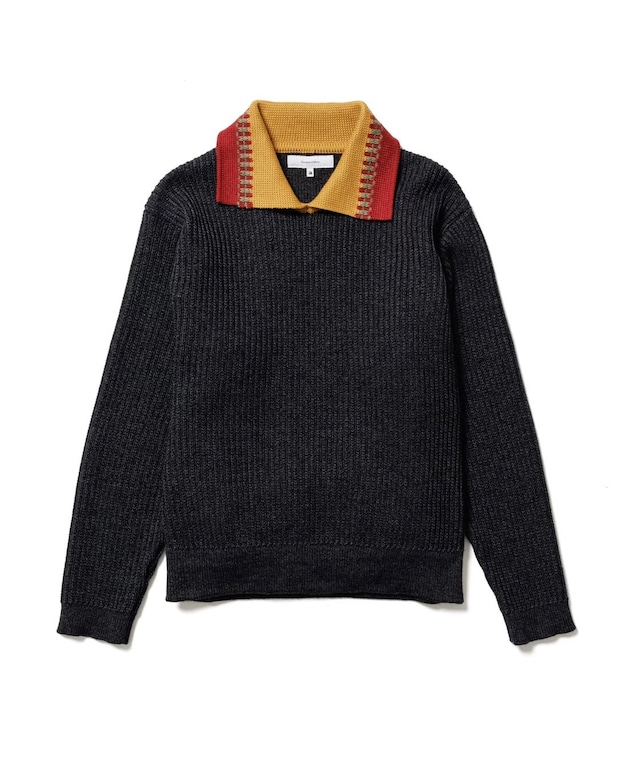 Sasquatchfabrix./22AW-KNN-006 LOW GAUGE RASTA RIB KNIT