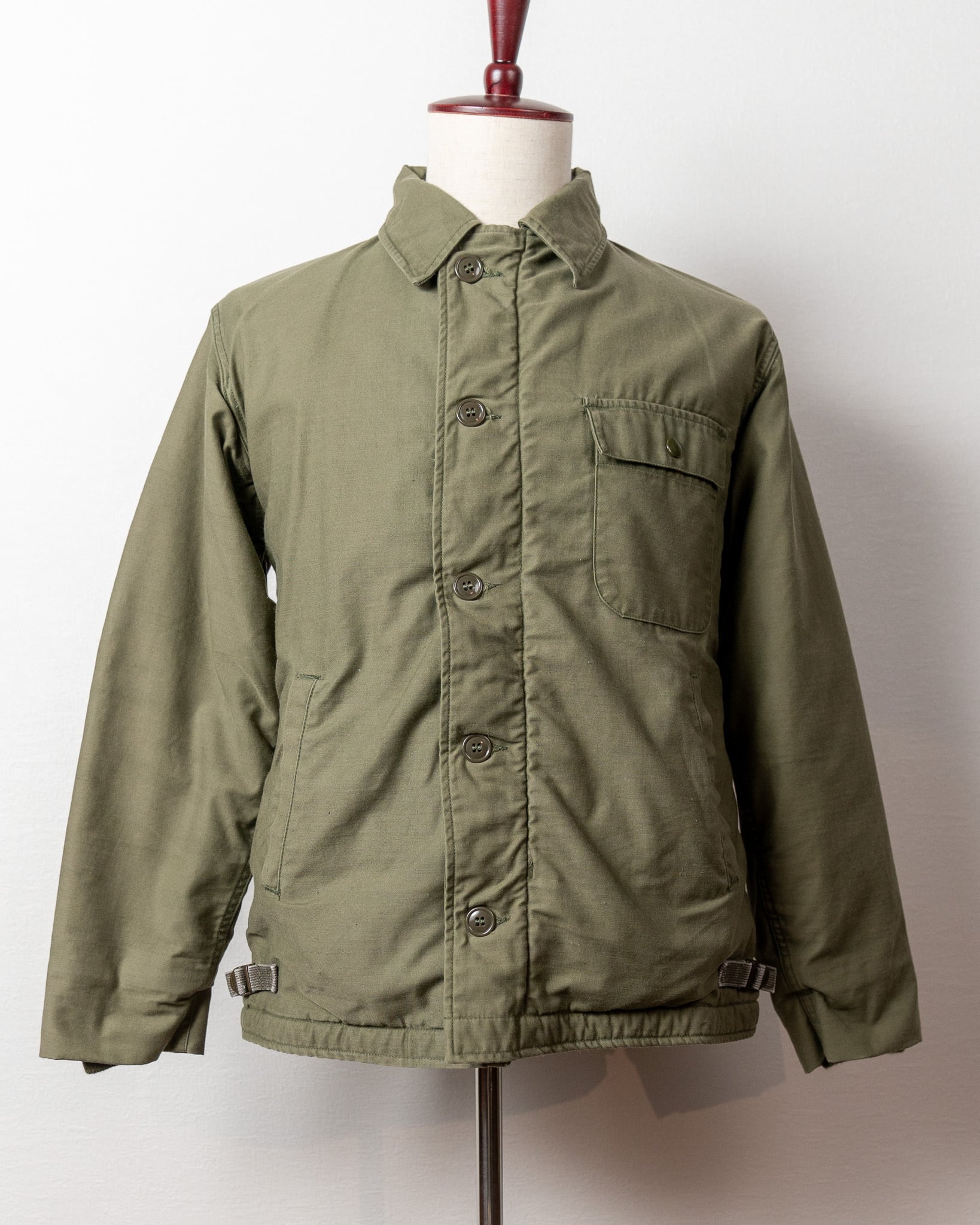 送料込)B.A.F./U.S.NAVY A-2 DECK JACKET/サイズM MEDIUM】U.S.Navy A-2 Deck Jacket 