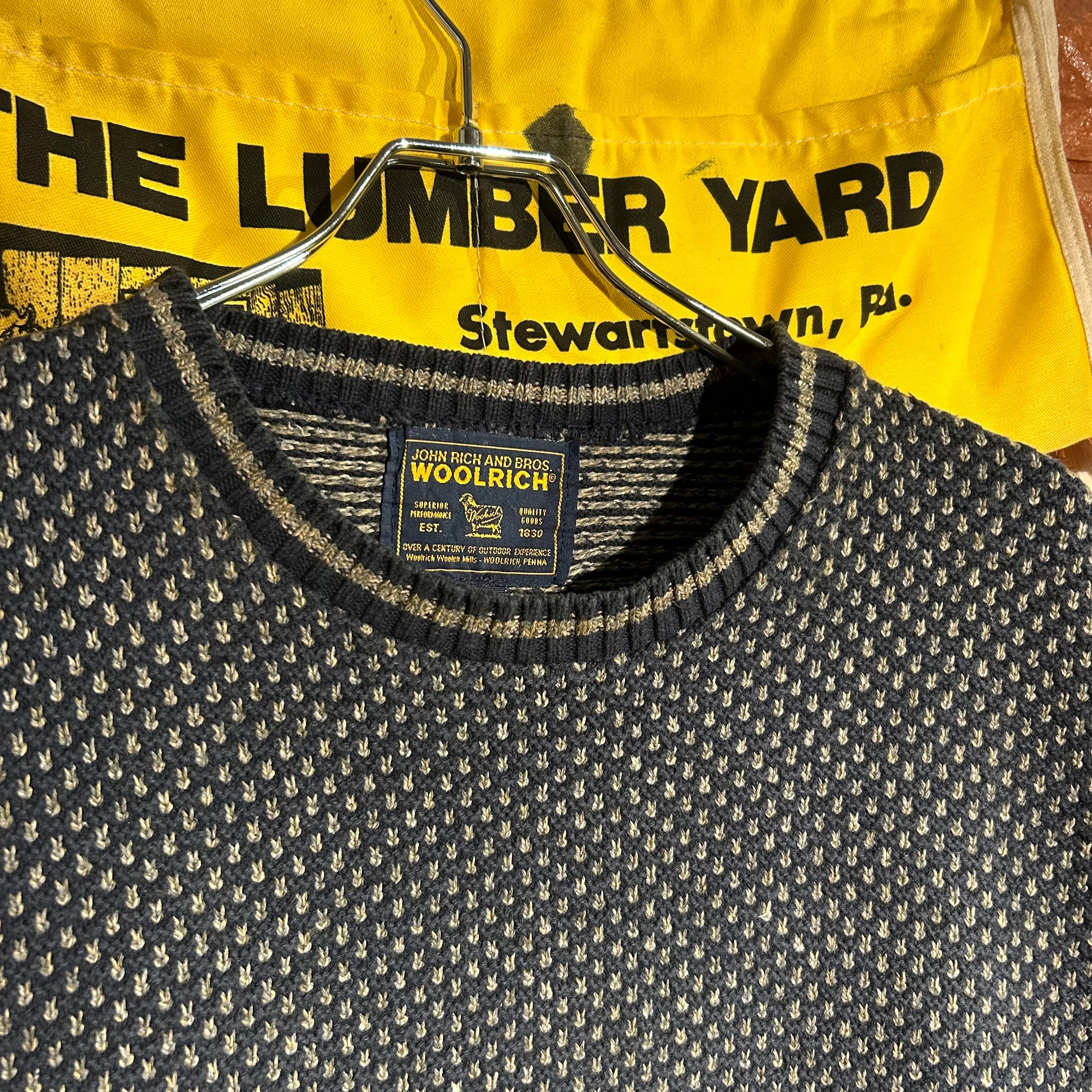 00s】WOOLRICH USA製 birds eye knit | Johnson Market