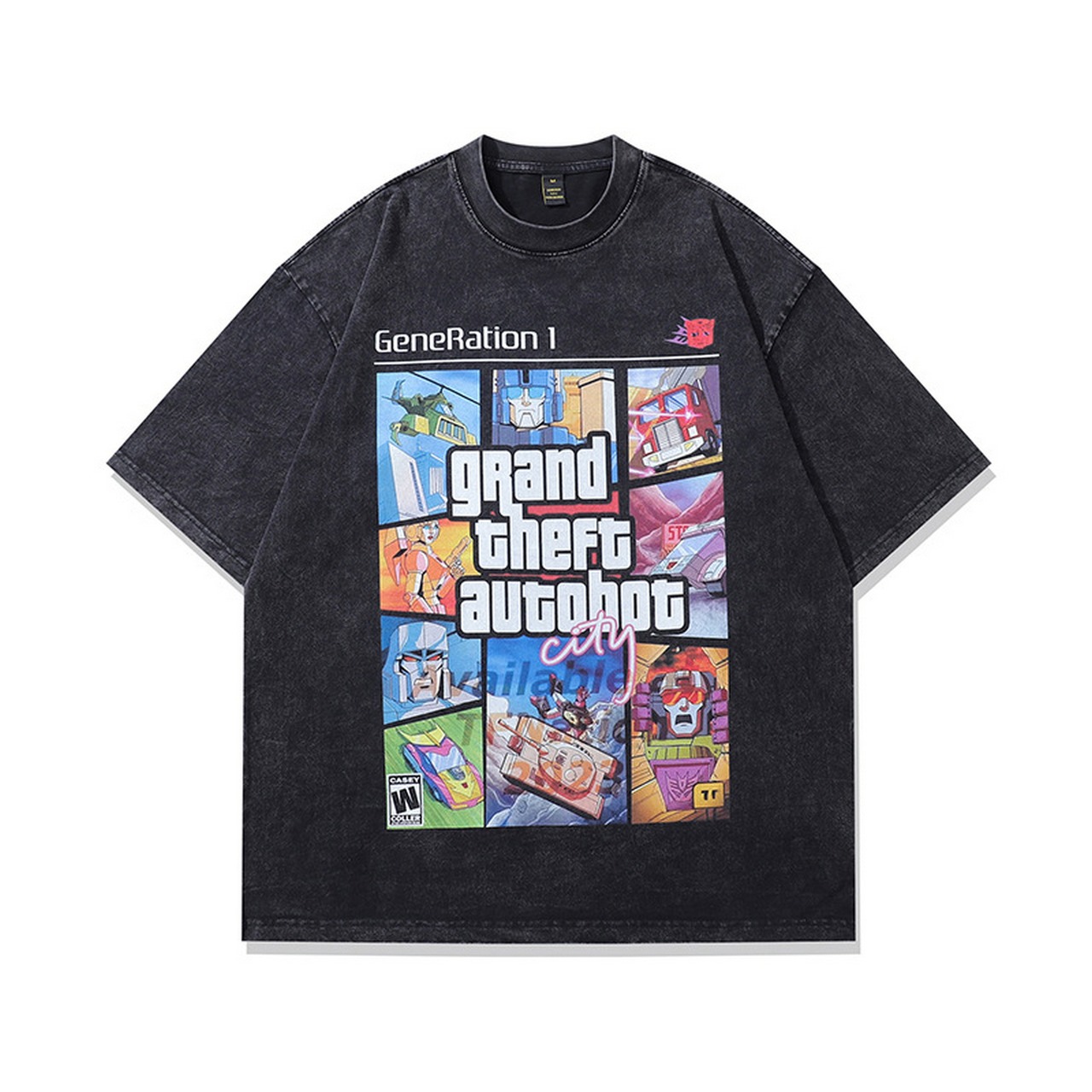 VINTAGE ストリート grand theft autohot Tシャツ T1509