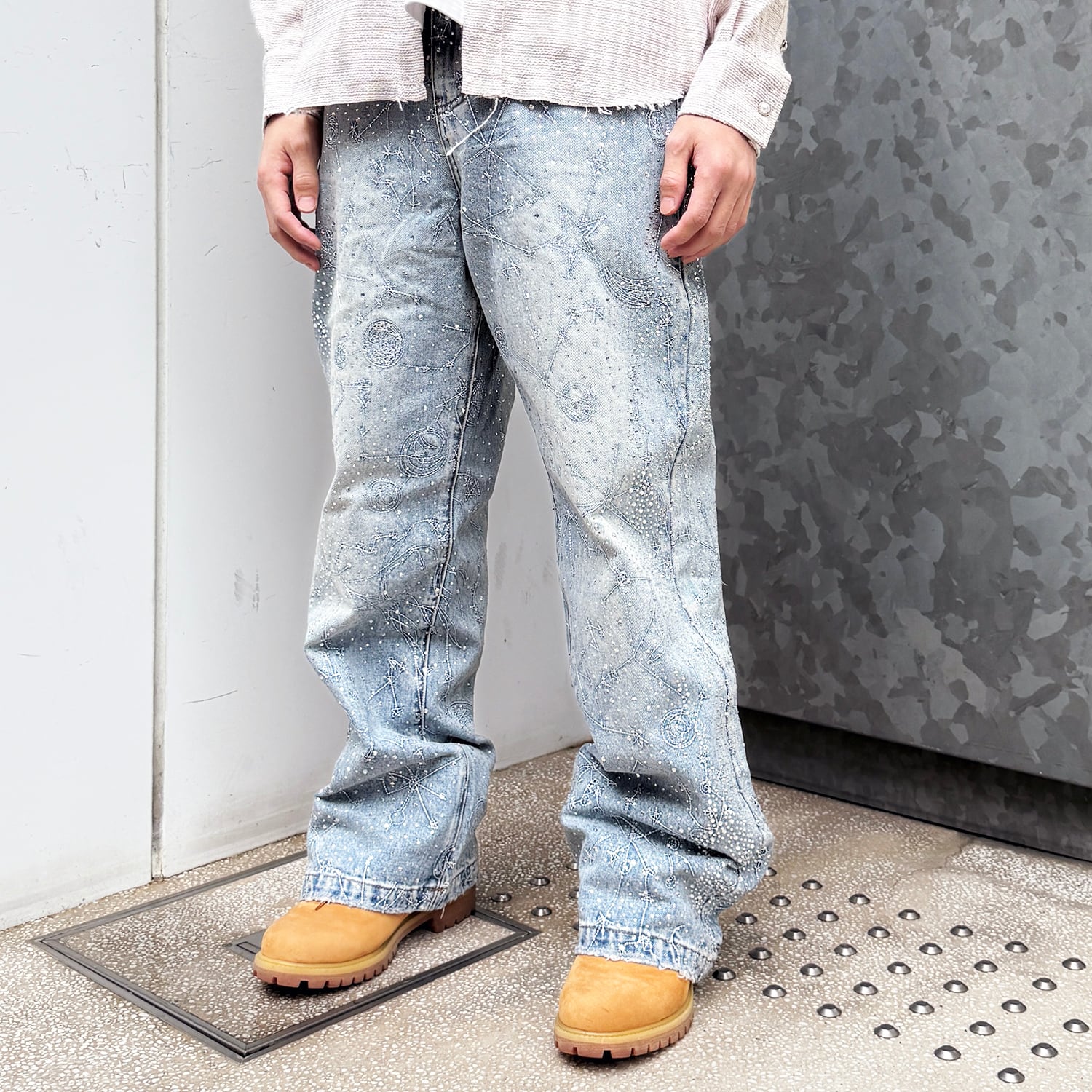 パンツ Birth Of  Child 20k Diamond denim Birth Of Royal Child / 20K Zodiac Diamond Denim Pants | HOLICK
