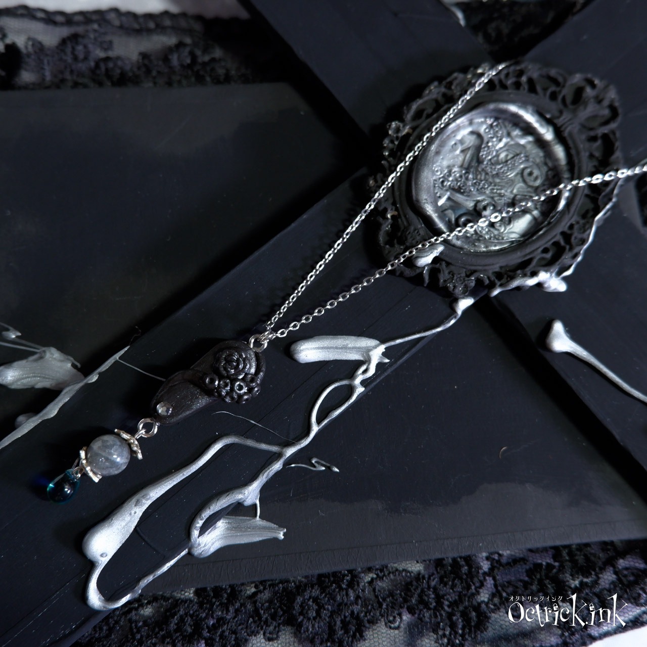 KRAKEN 闇の底 魔除けネックレスA｜KRAKEN From the Depths of Darkness - Amulet Necklace