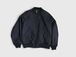 ULTERIOR”SUPER FINE LIGHT MELTON CADET JKT BLACK”