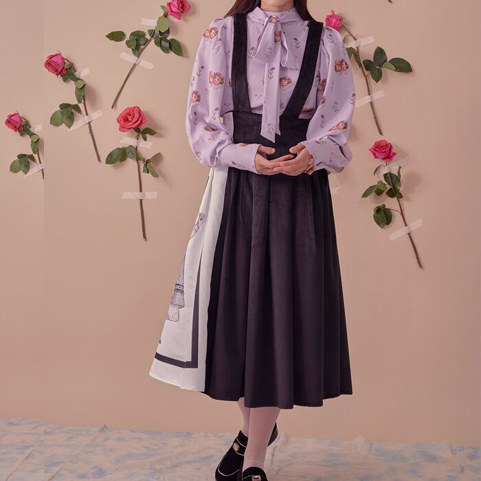 Doll maid apron skirt