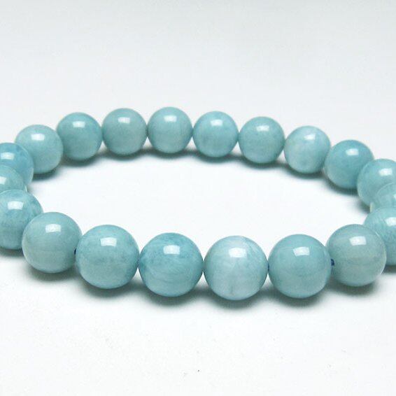 ラリマー ブレスレット 10mm 一点物 111-38271