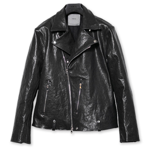 【予約商品】【STRUM ストラム RIDERS JACKET ライダースジャケット】HI-FLYER/ピットフルタンニンシュリンクホースハイド/ダブルライダースジャケットGF【送料無料】【2027年4月~7月頃のお届け予定】
