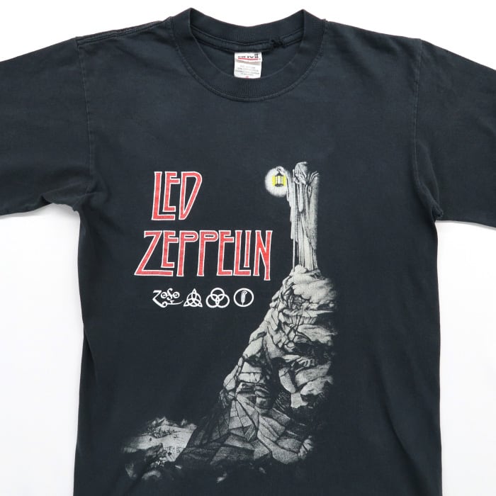 古着 レッドツェッペリン LED ZEPPELIN バンドTシャツ ブラック サイズ