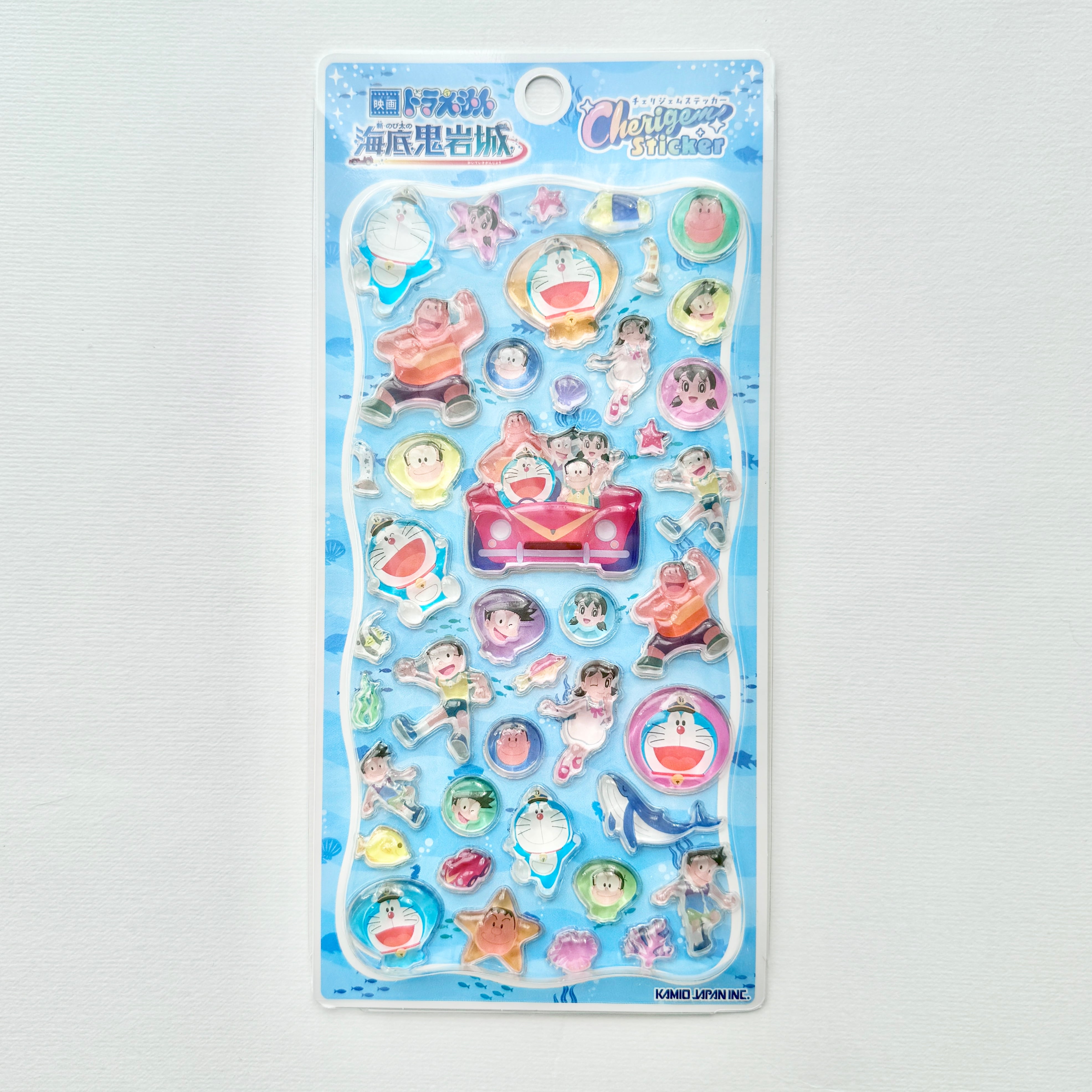 ドラえもん 新・のび太の海底鬼岩城 チェリジェムステッカー Cherigem