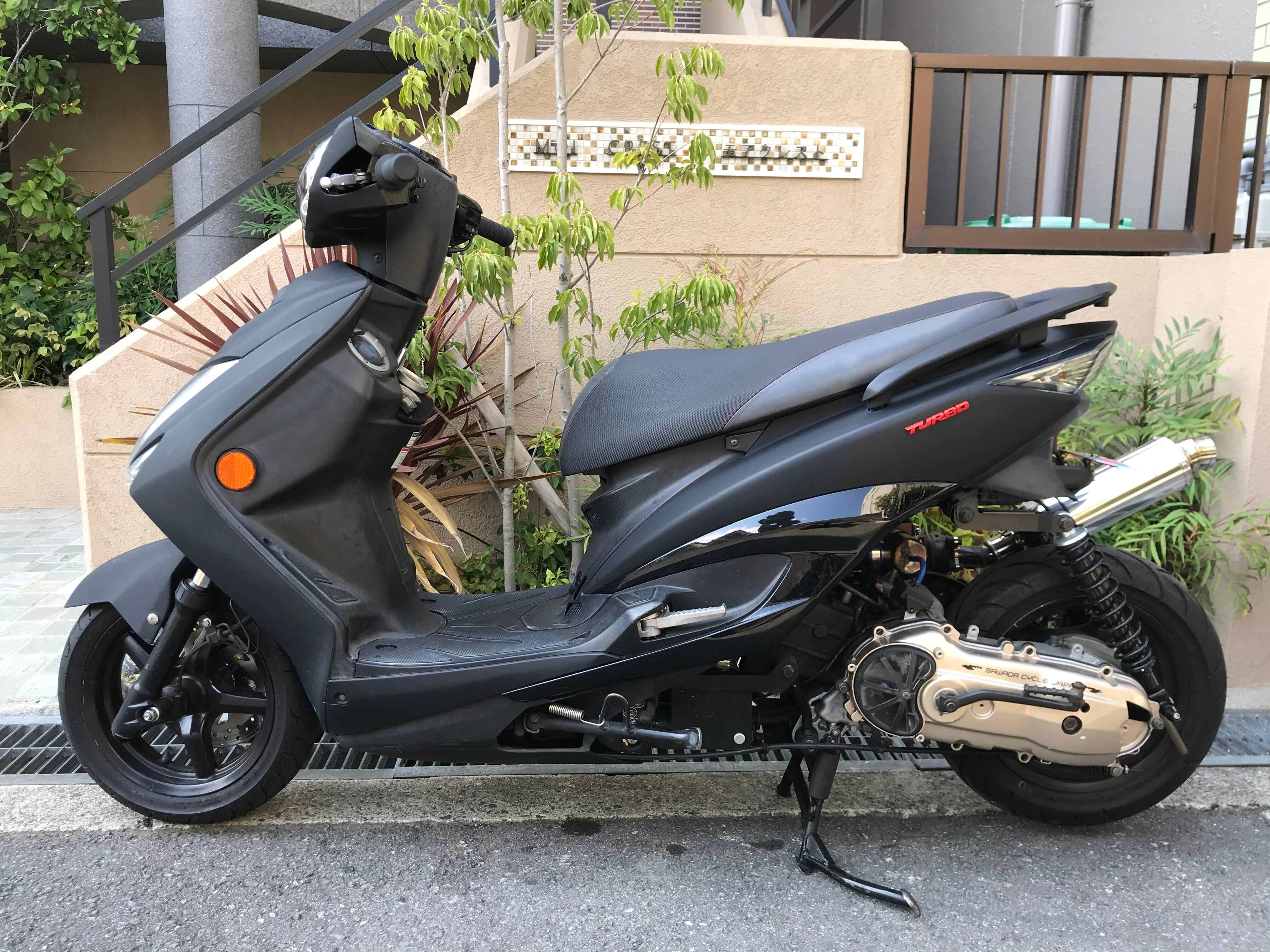 中古車 デモカー シグナスxターボ ロンホイ フルコン Cygnus X Turbo ｓａｗａｄａ ｃｙｃｌｅ